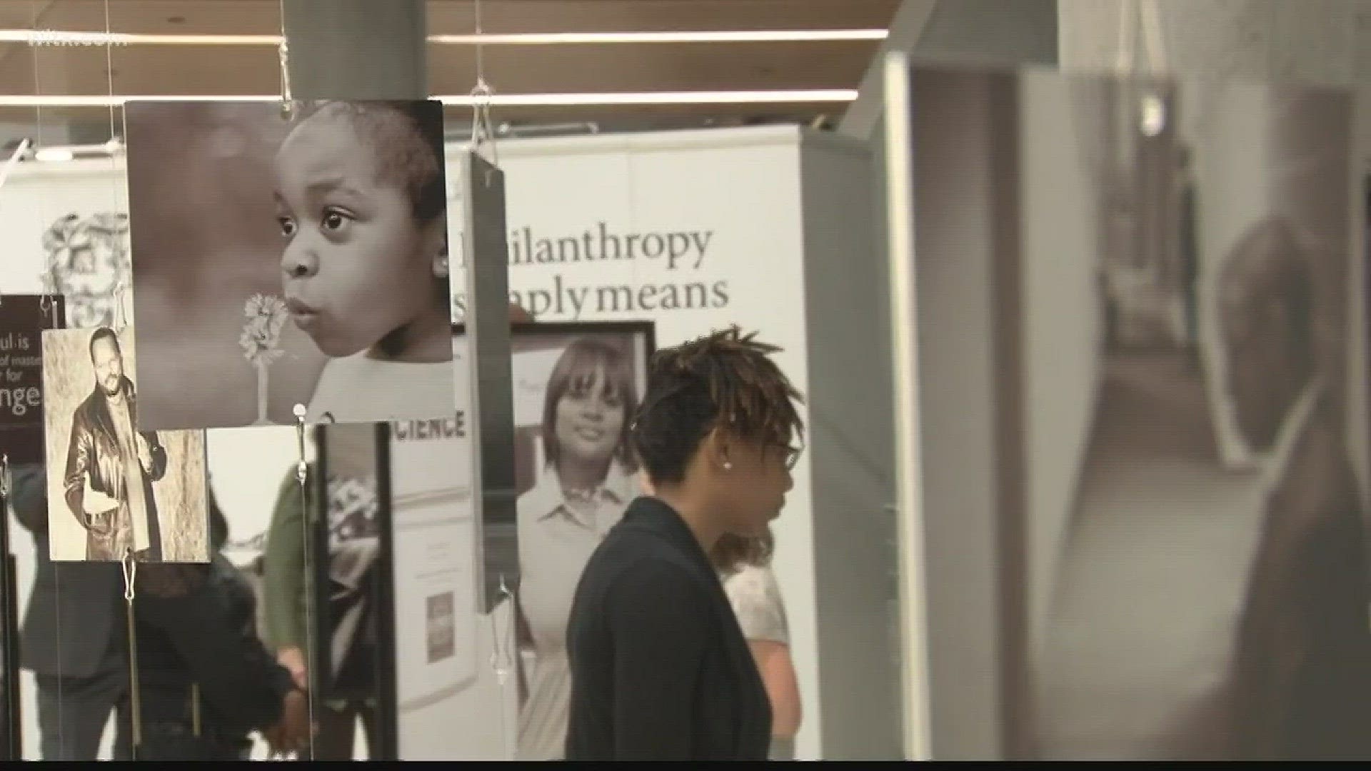 An exhibit designed to challenge the way people think about philanthropy has made its way to Columbia.  News19's Lana Harris reports.