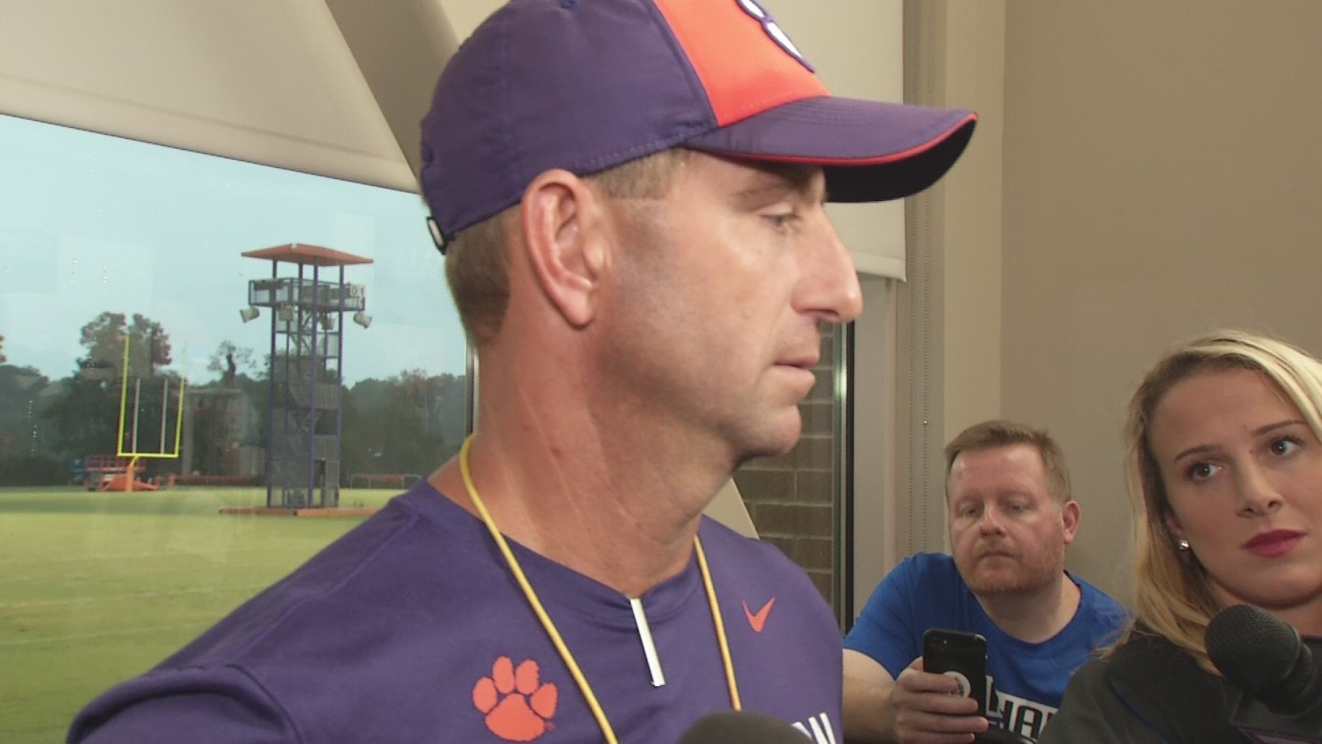 Clemson head football coach Dabo Swinney spoke to the media concerning the decision by Kelly Bryant to leave the Tiger program.