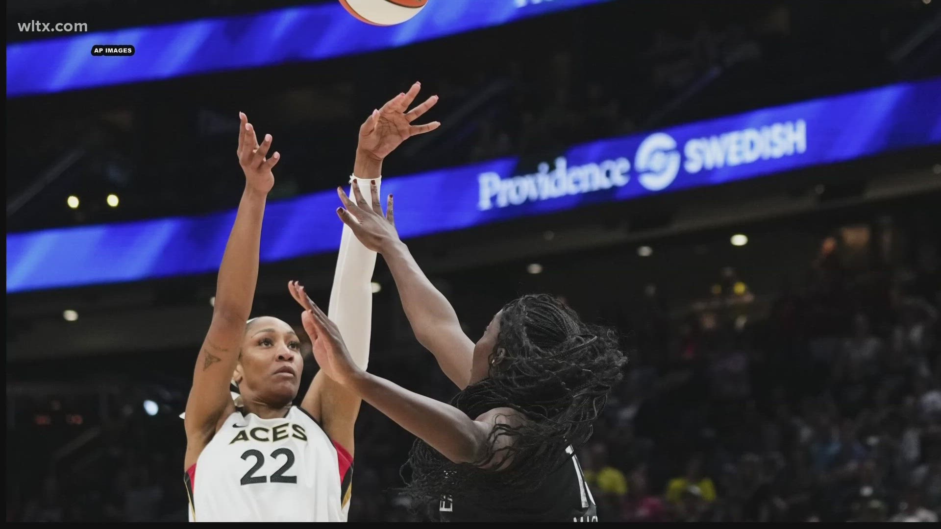 Midlands product A'ja Wilson has established herself as a WNBA superstar and that has resulted in a new contract with Las Vegas.