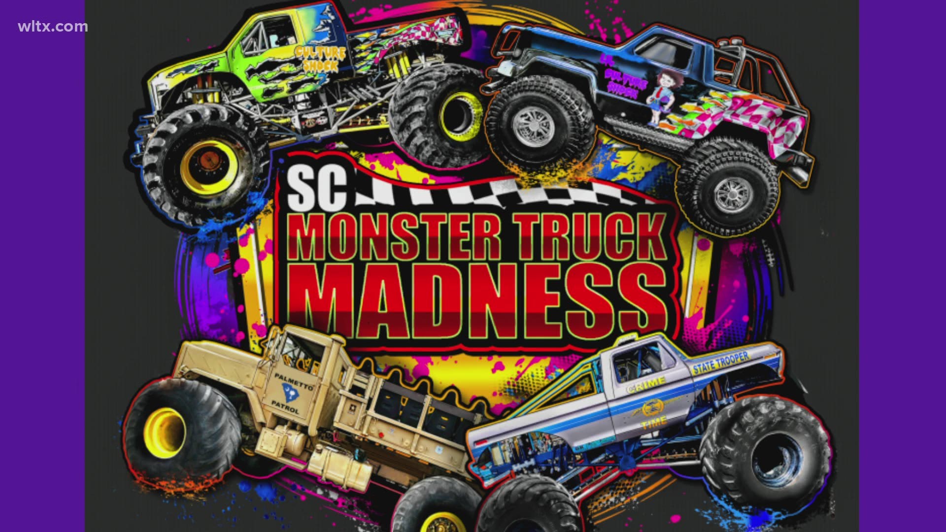 SC Monster Truck Madness is holding an event 7 p.m. Saturday, April 17, at the Mudplex in Neeses.