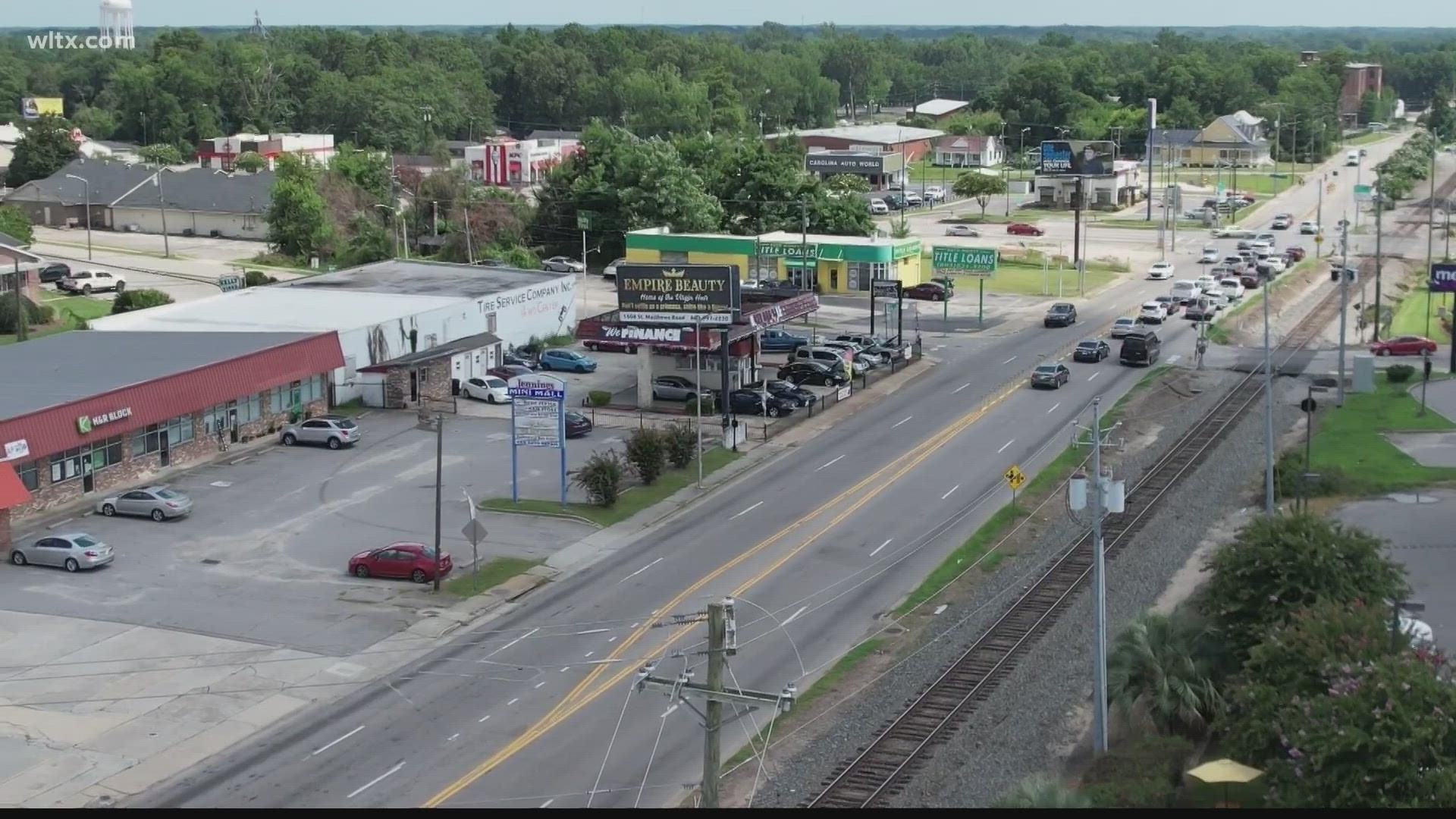 The funding will cover the entire cost of the city's railroad corner redevelopment project. This includes a new pedestrian bridge and public transit.