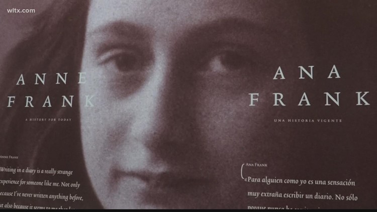 River Bluff High School is 1 in 4 locations in the nation to host an Anne Frank exhibit