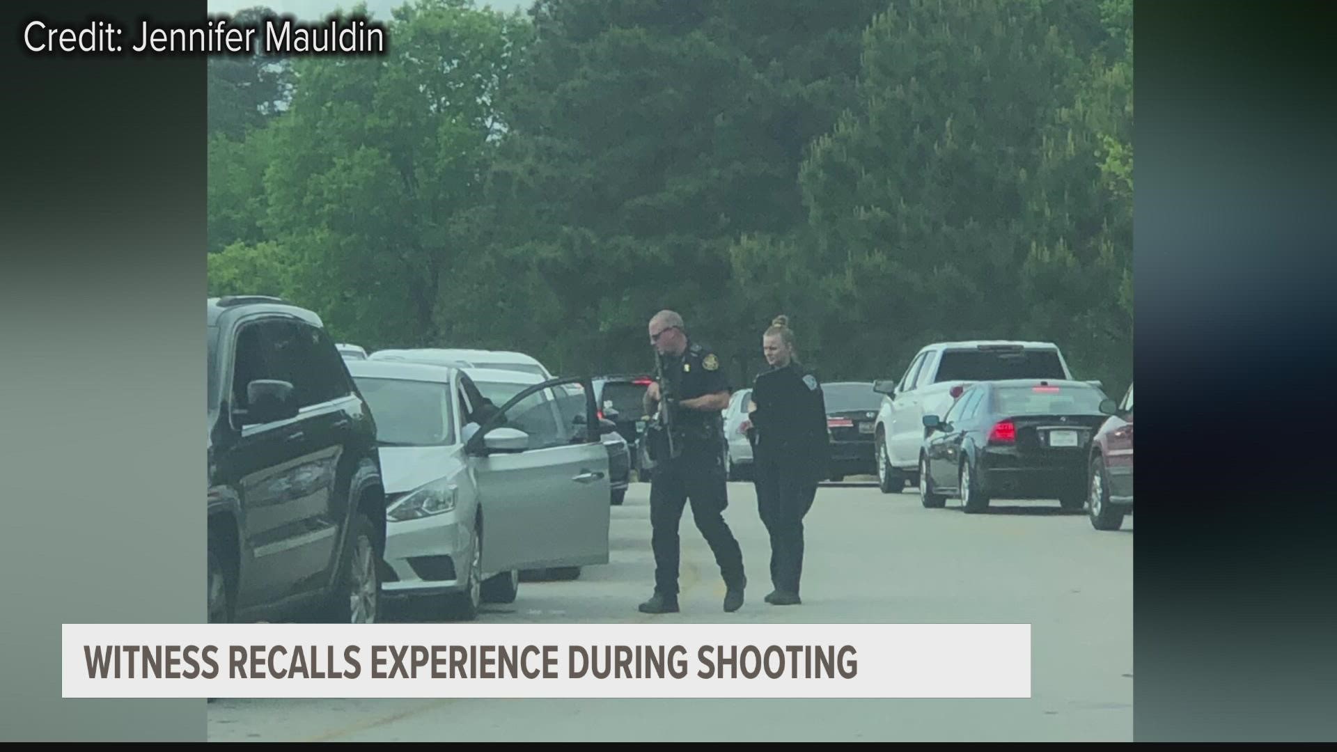 Columbia police say 12 people were injured--including 10 by gunfire--after a shooting at the Columbiana Centre mall in Columbia. Three people  have been detained.