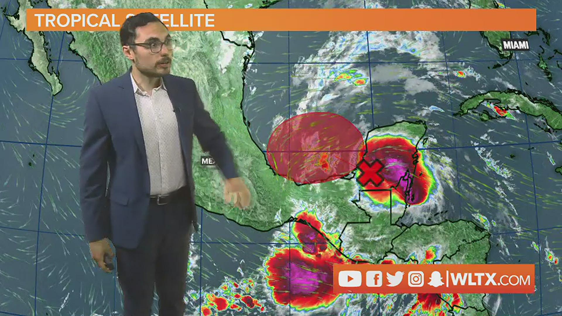 Meteorologist Alex Calamia shows us where the best odds of tropical development are in June and why we may see a tropical system in the Gulf of Mexico this week.