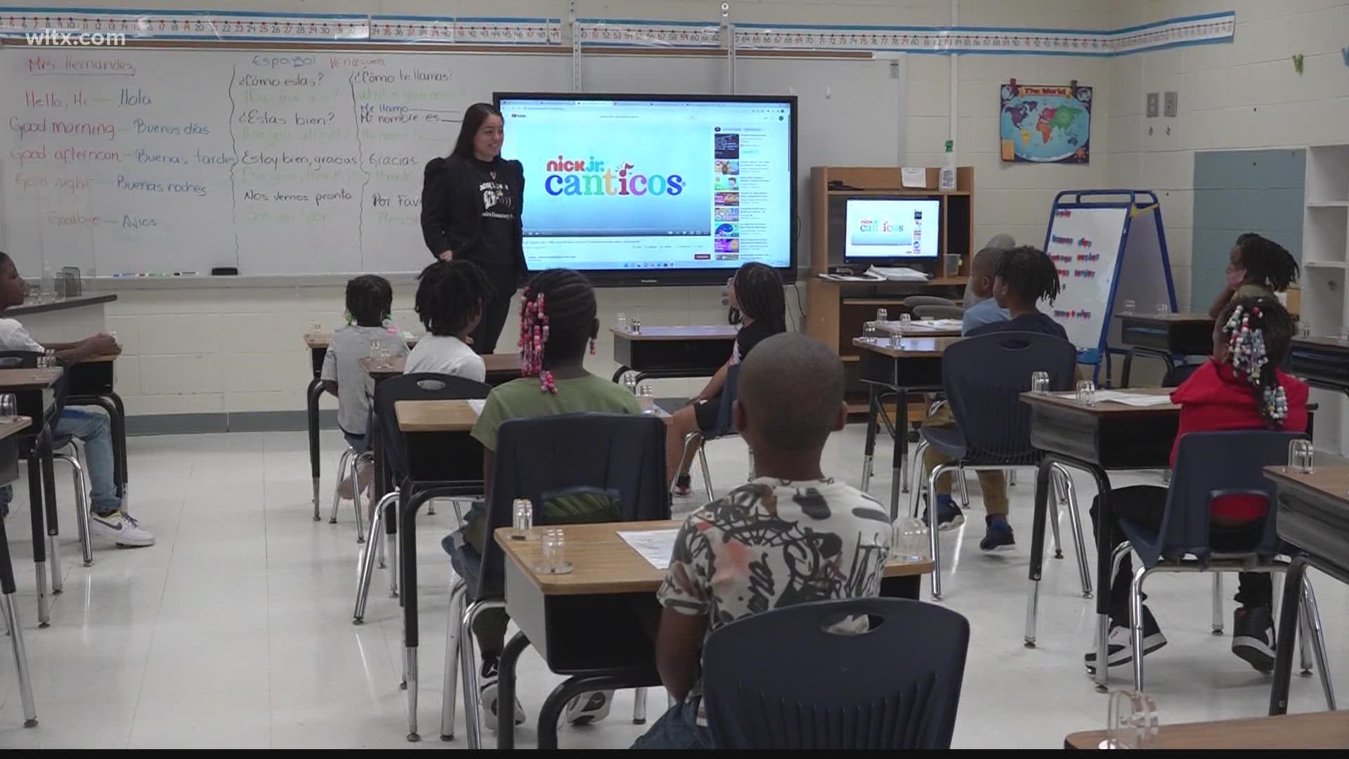 Lemira Elementary Introduces Spanish Project Lead The Way Class Wltx