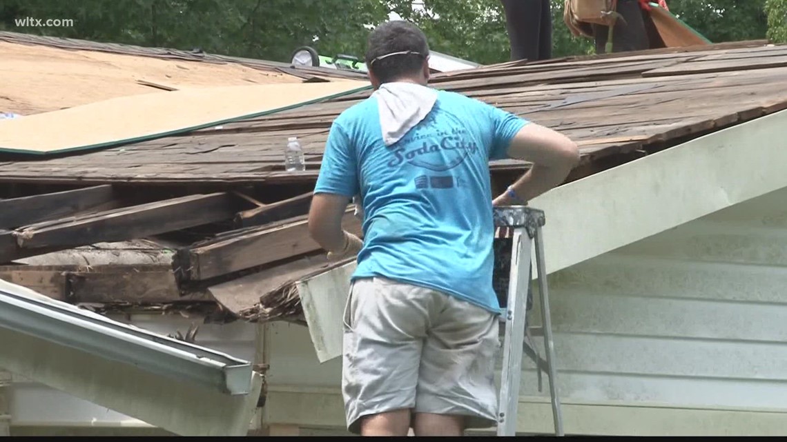 Home Works, Service in Soda City put free roof on Columbia home