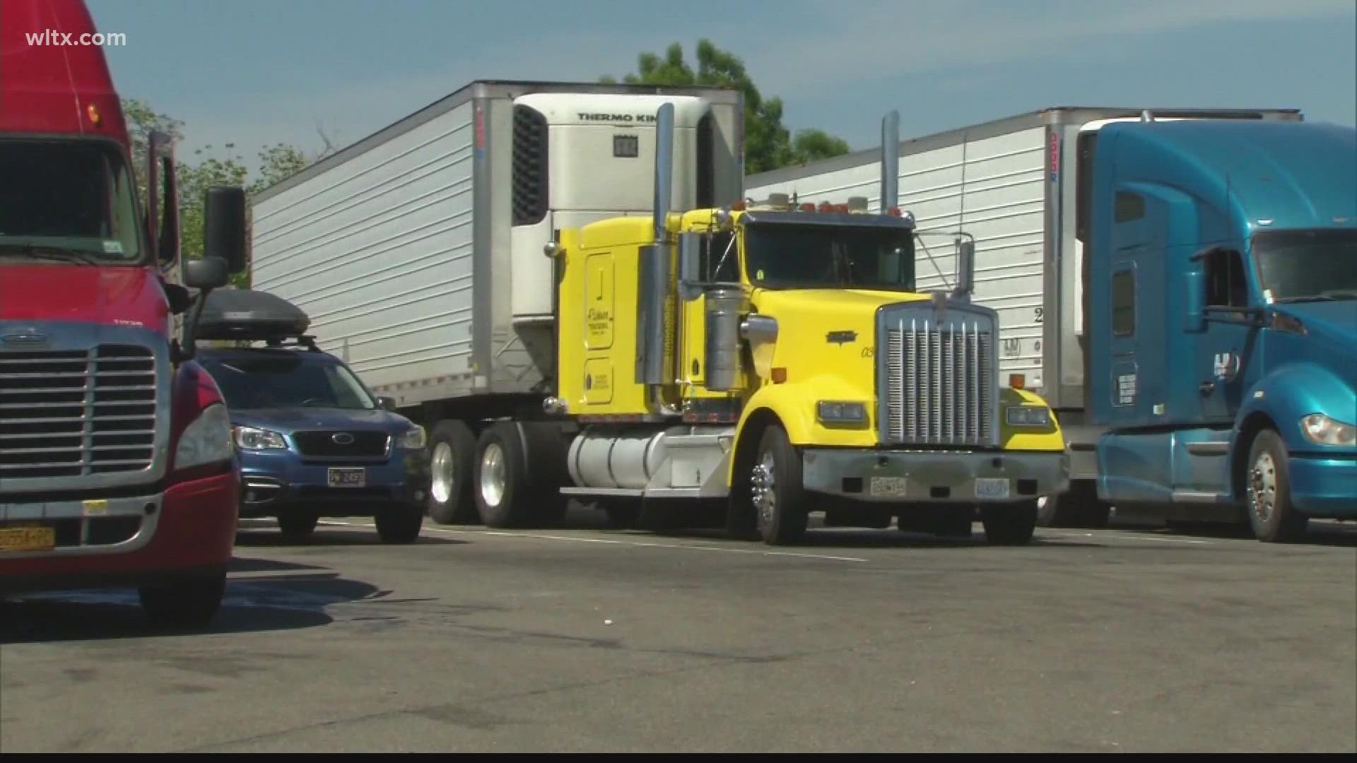 Experts say demand for goods is slowing a bit, but demand for drivers is not.