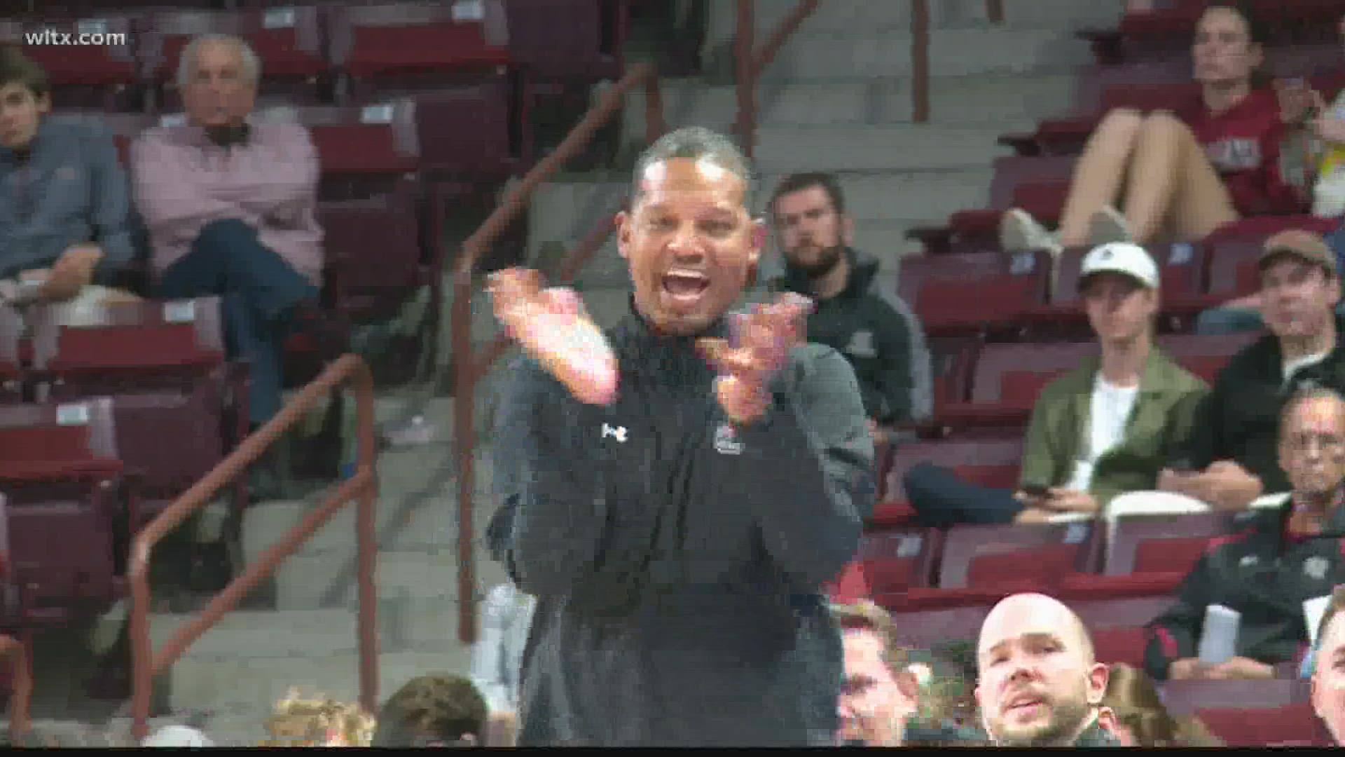 First year South Carolina head basketball coach Lamont Paris talks about where his team is at in terms of establishing its identity.