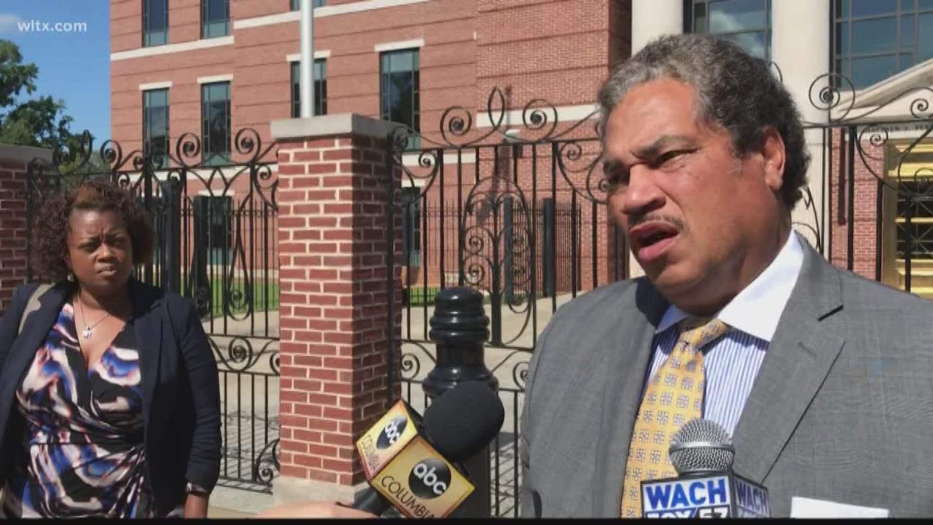 Suspended Fifth Circuit Solicitor Dan Johnson and his co-defendant Nicole Holland... accused of misusing public funds... were back in federal court today for their arraingments.