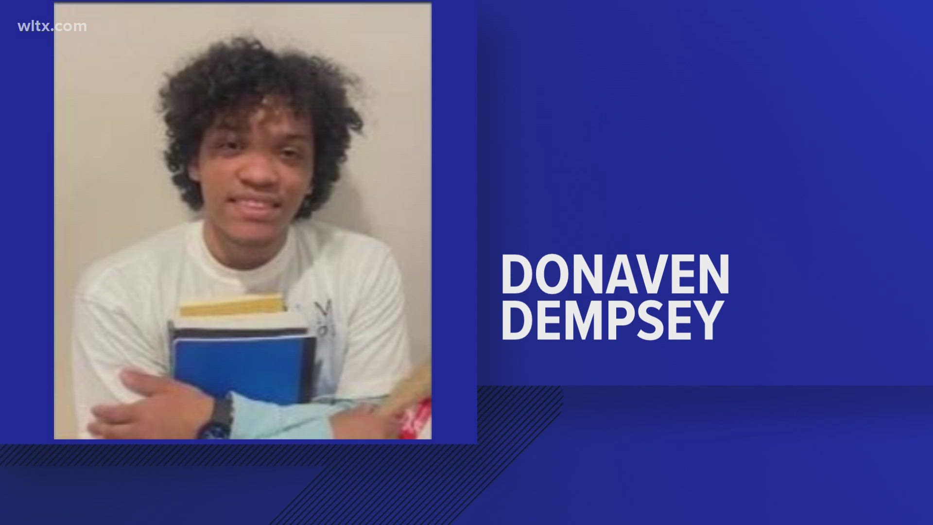 Donaven Dempsey, 22, was reported missing earlier this month after leaving his hometown of Spartanburg. 