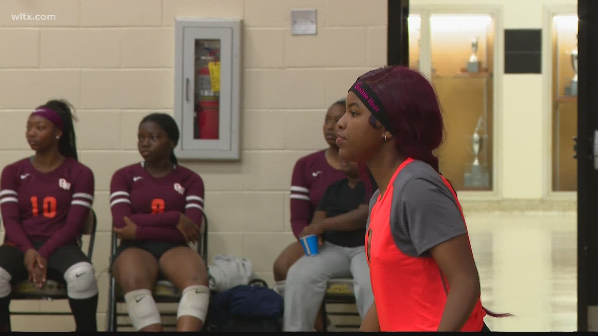 Orangeburg-Wilkinson senior volleyball player Darian Dawson is a key ingredient for Bruin volleyball, while also keeping up high marks in the classroom.