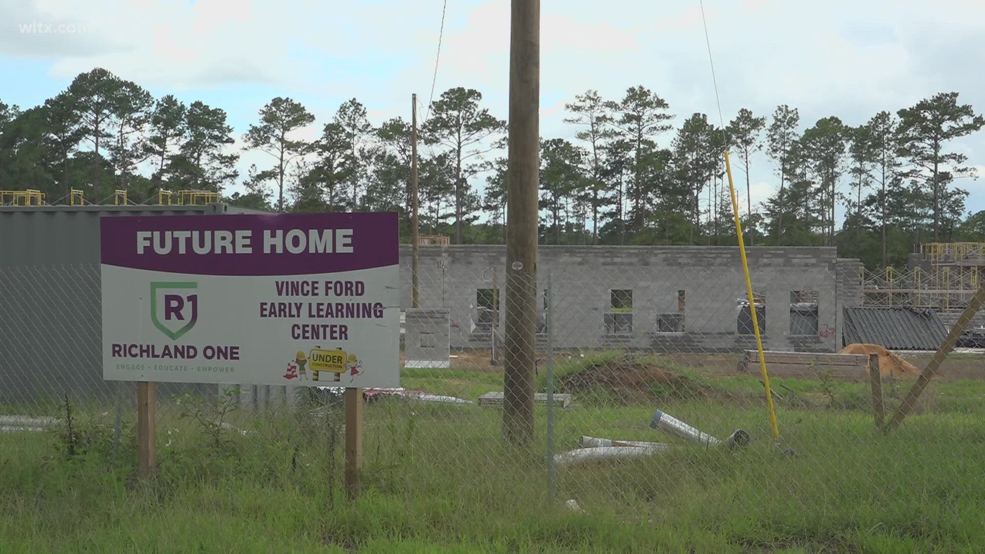 Richland One says they are moving forward with construction on the Vince Ford Early Learning Center.