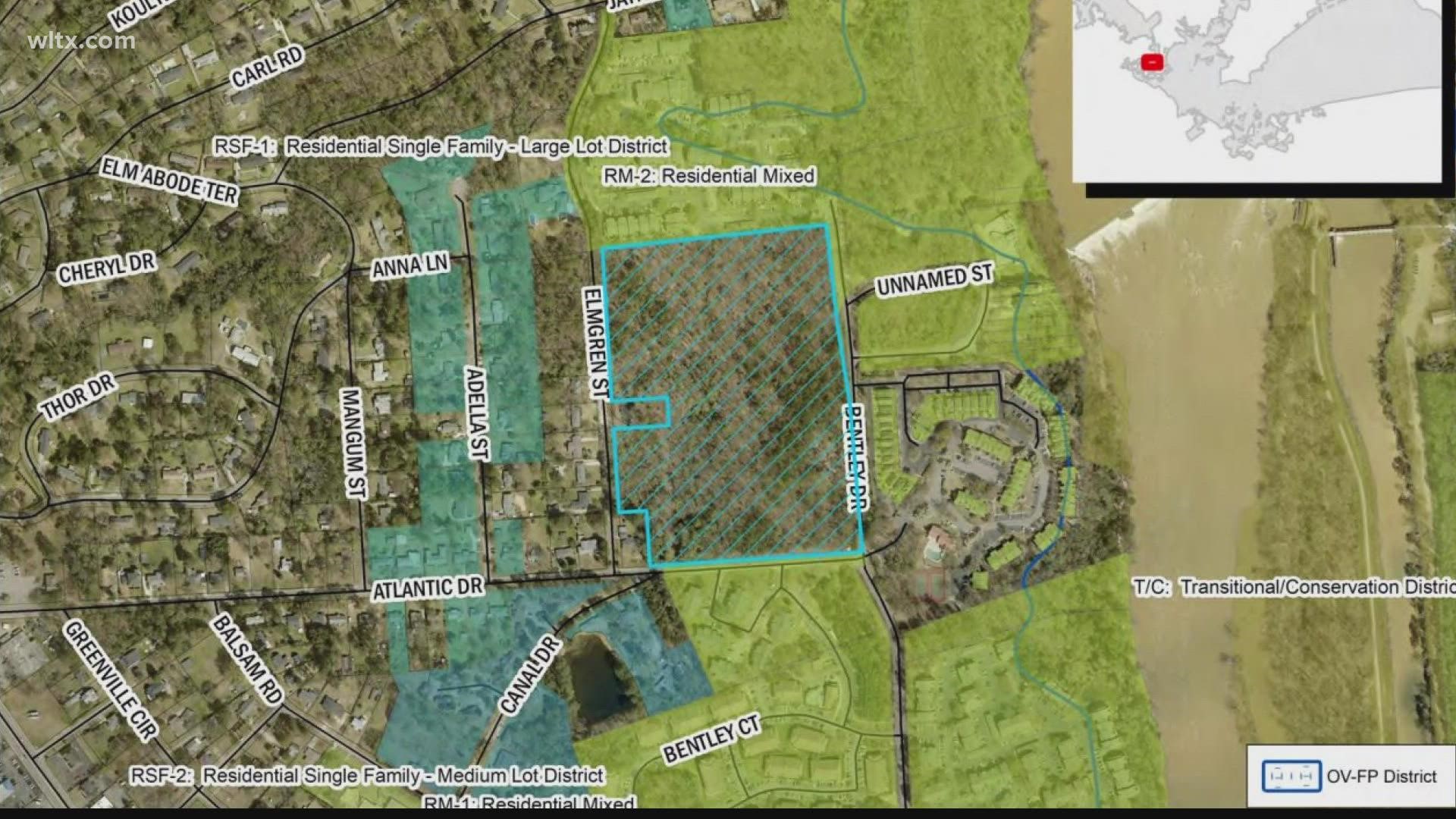 Plans to build new homes on roughly 20 acres of land off Broad River Road raised some concern at a city planning meeting. Other projects were green lighted.