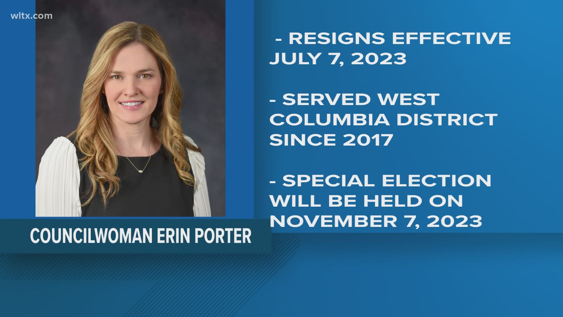West Columbia Council Member Erin Porter resigning Here's why and when