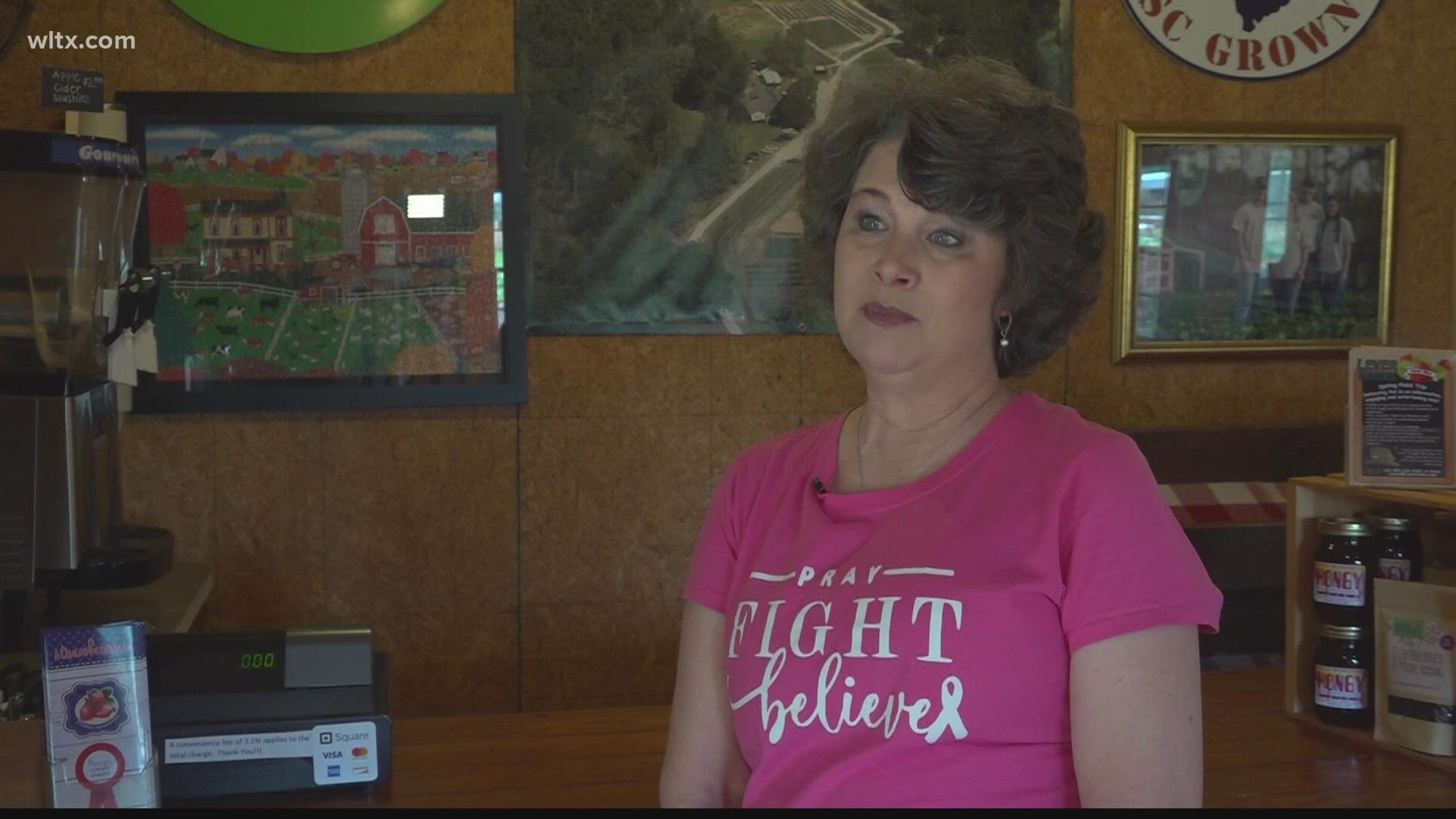 Tonight's survivor found a lump six months after her mammogram, underscoring the importance of self breast exams.