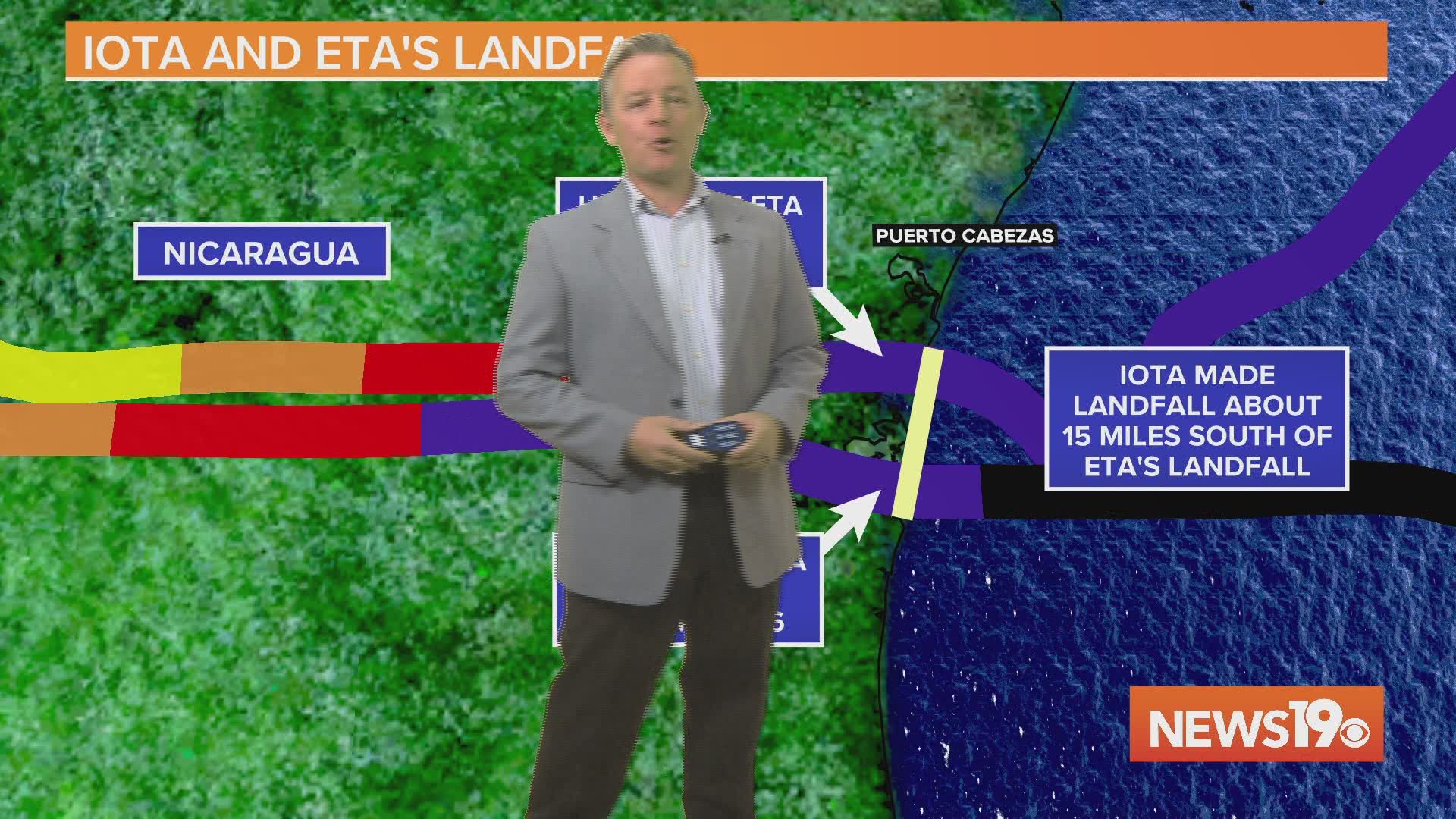 Both Iota and Eta were Category 4 storms when they hit Nicaragua.