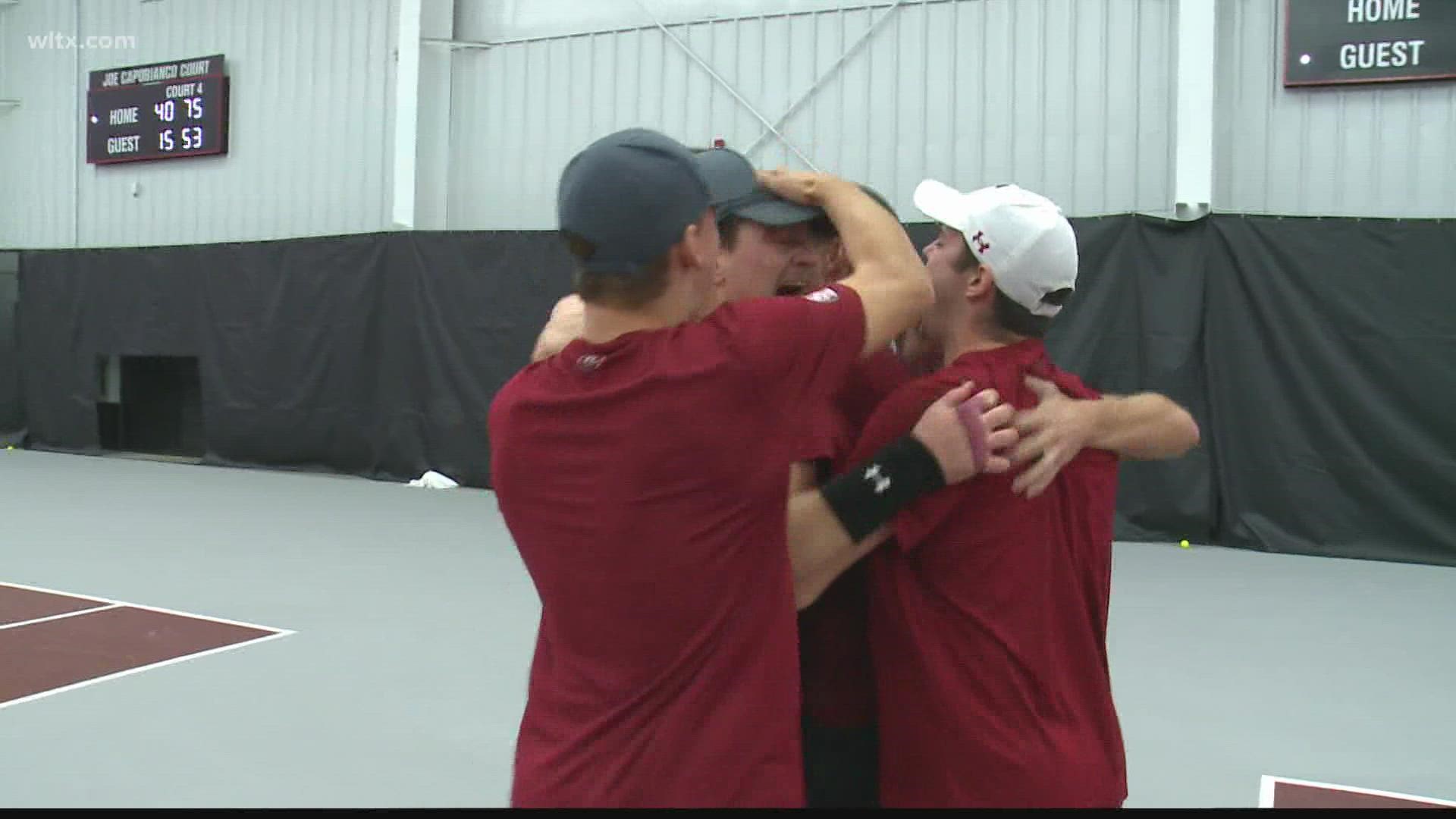 Highlights from Thursday's match between 13th-ranked South Carolina and sixth-ranked Wake Forest. The Gamecocks won 5-2.