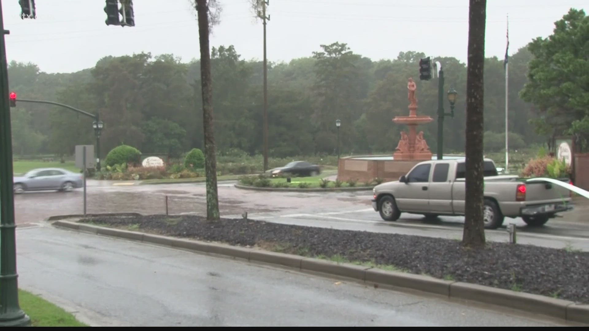 Orangeburg getting drenched by Tropical Storm Idalia | wltx.com