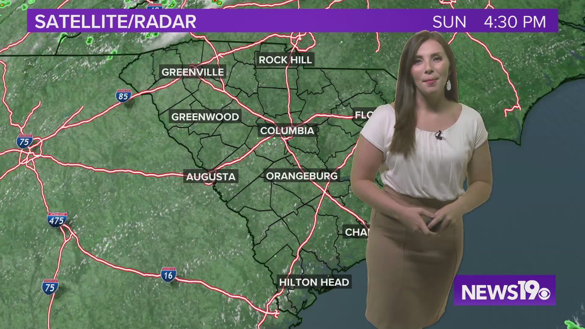 Another day of hot temperatures on Monday before a cool down across the Midlands.