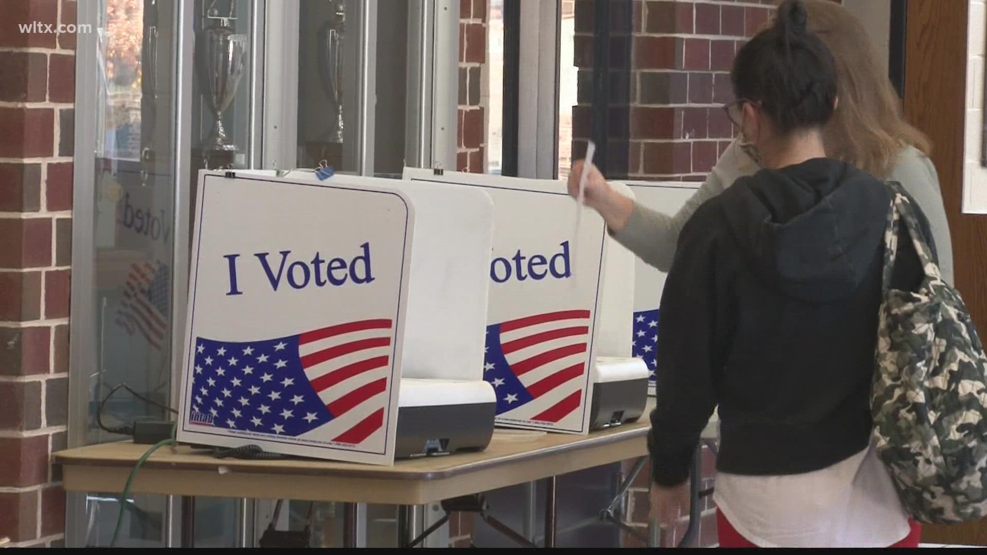 Just a few problems that officials say were quickly fixed in the runoff elections today.