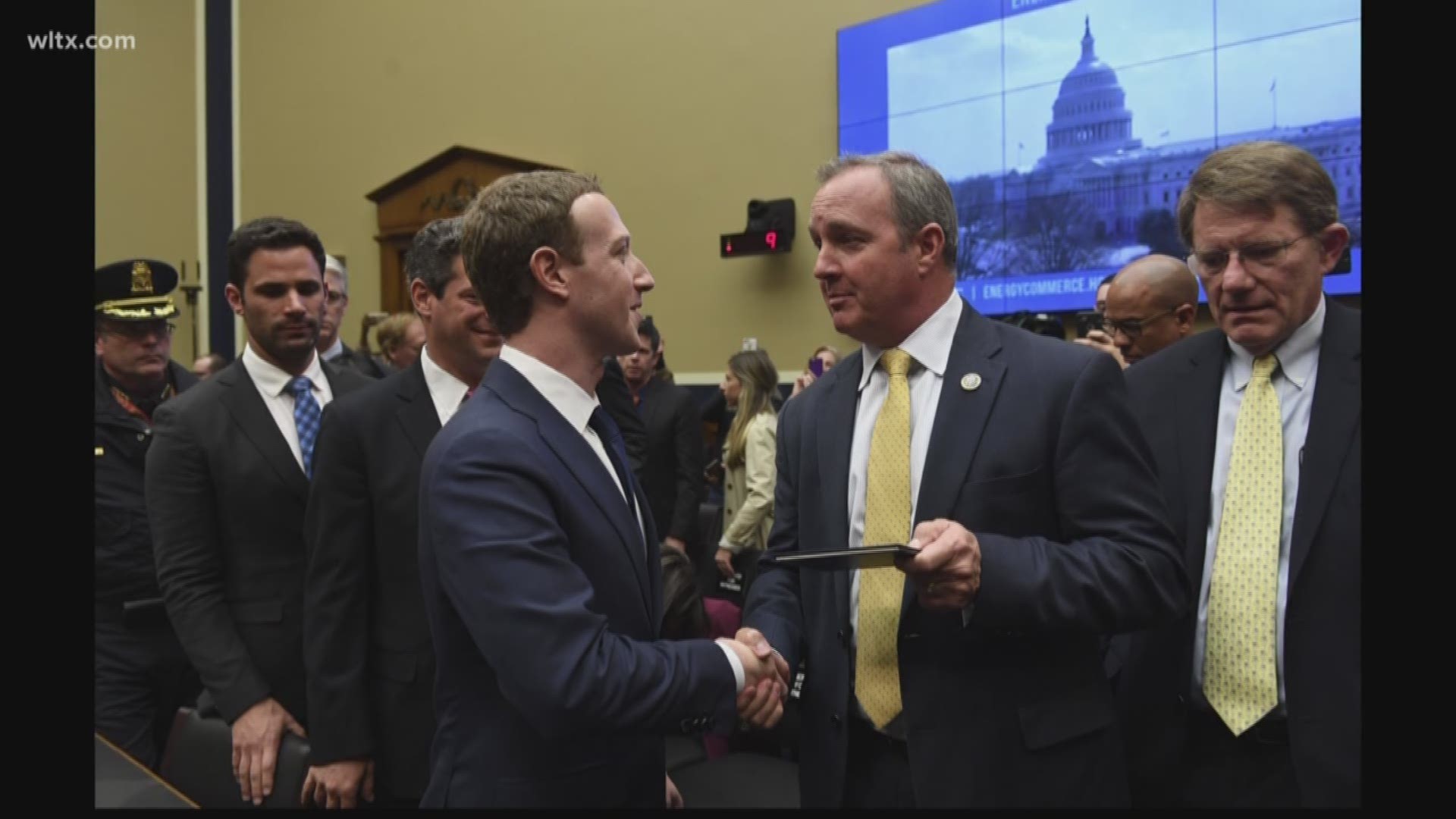 Rep. Jeff Duncan gave Facebook CEO Mark Zuckerberg a copy of the U.S. Constitution.   