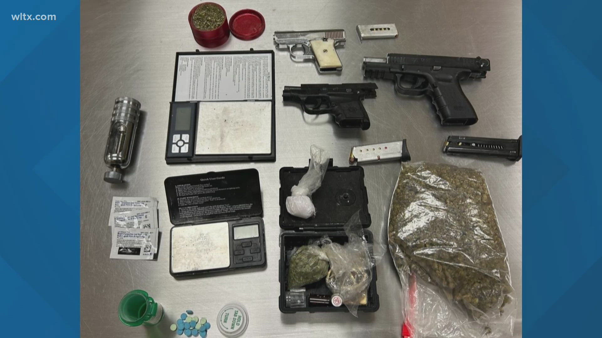 2 face multiple charges after arrest in Kershaw County drug bust | wltx.com