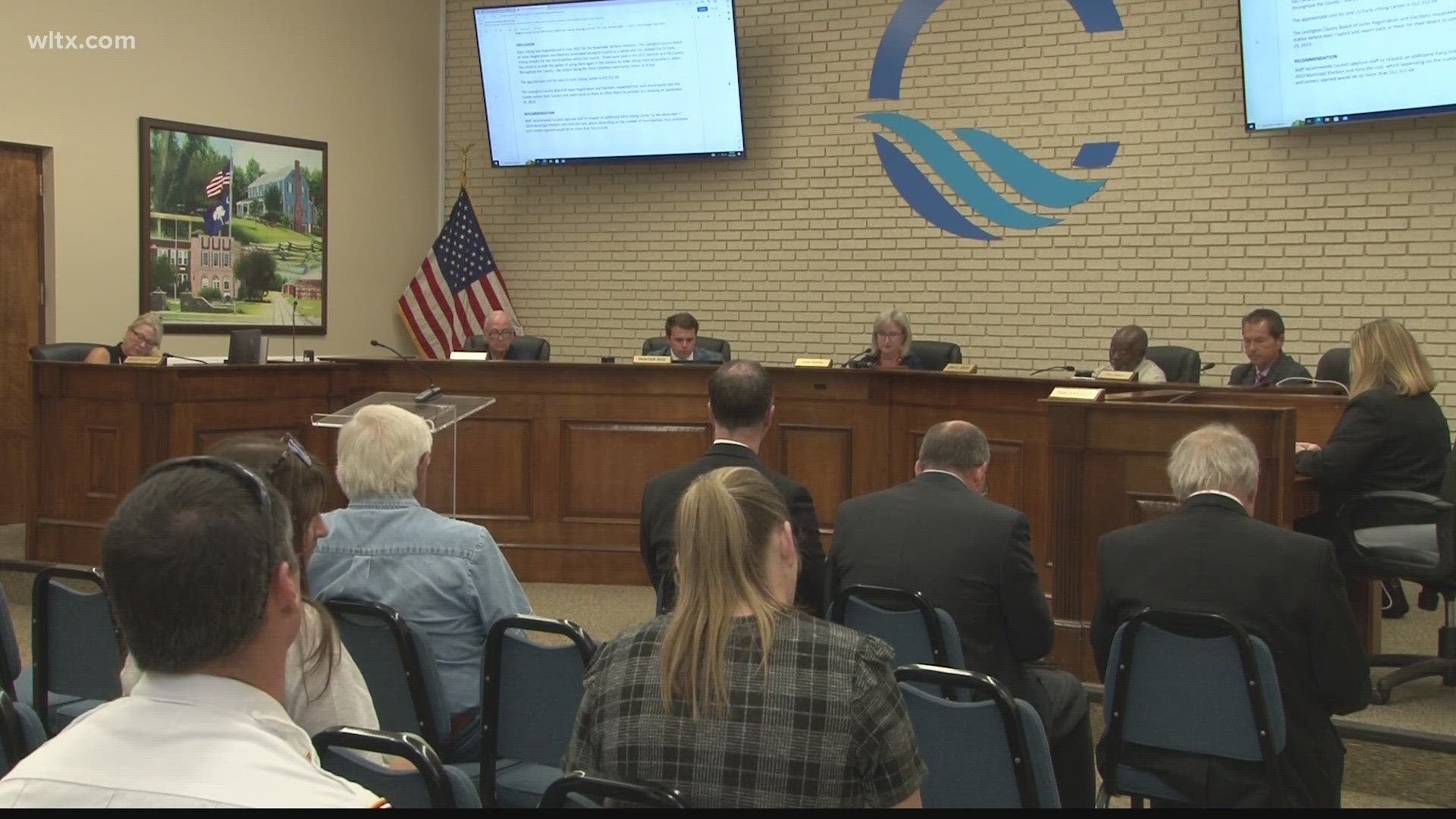 Cayce City council voted no to having an early voting center on B avenue.