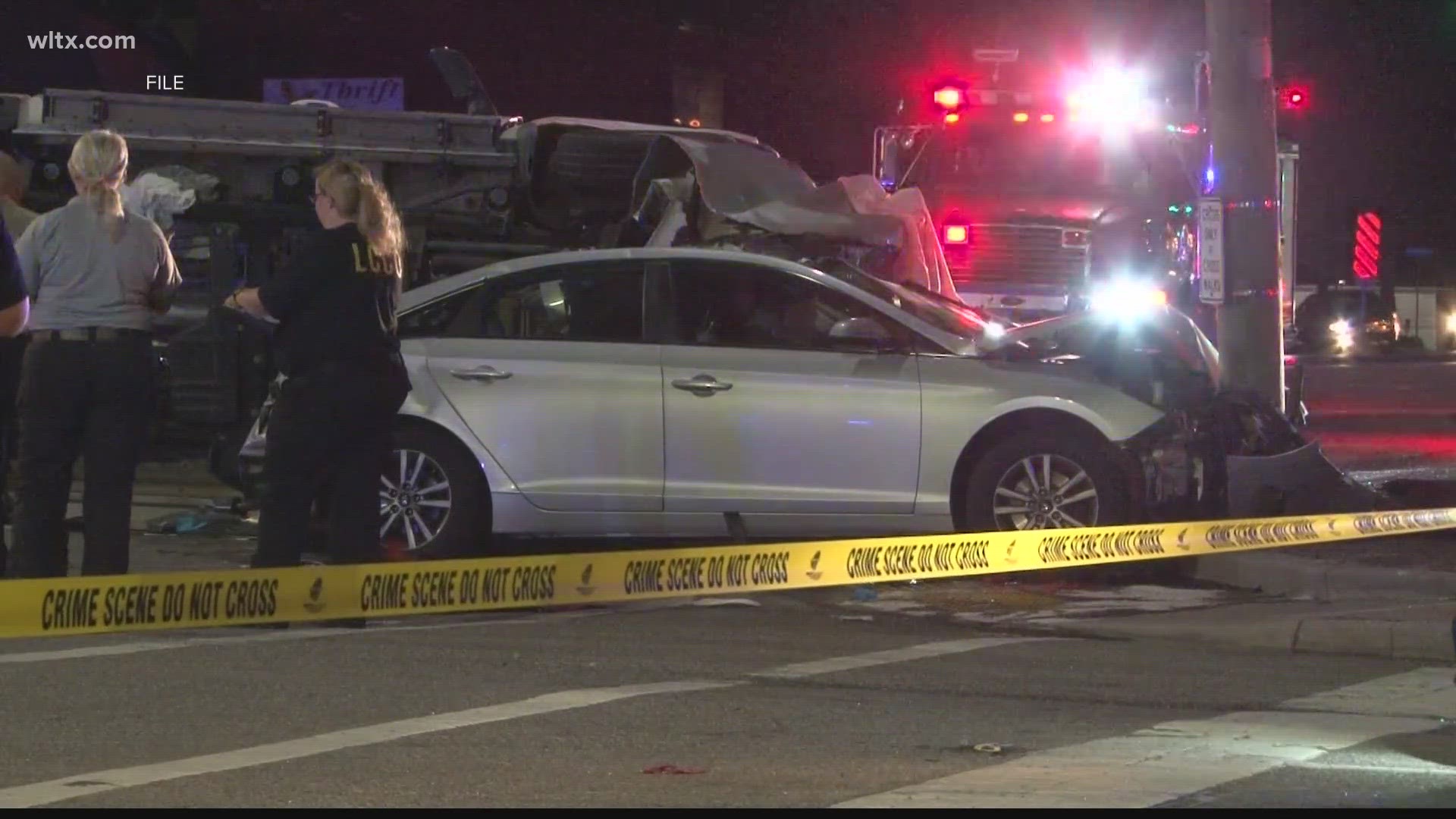 Friday night two people were killed in a crash. One man has been charged.