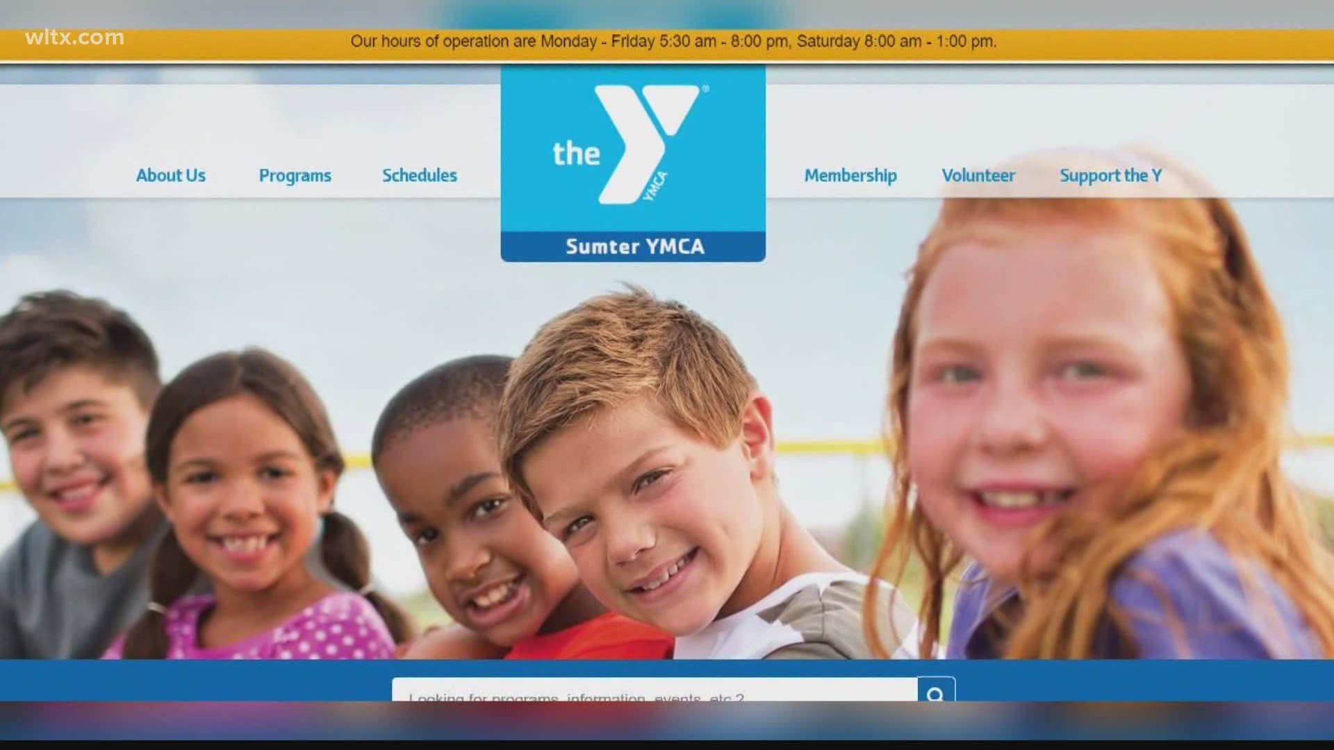 Kindergarten through 8th grade students can bring school work to the YMCA and attend their classes