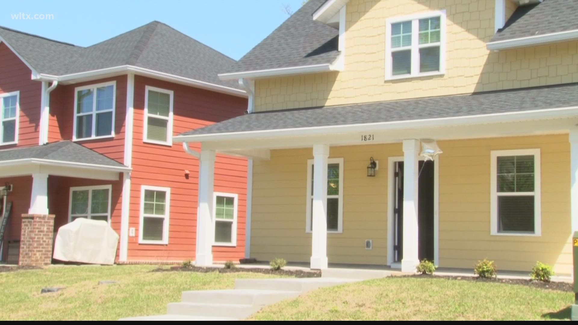 Columbia Community Development and Homes of Hope held a ribbon cutting ceremony to celebrate the opening of Edisto Place, an affordable housing subdivision.