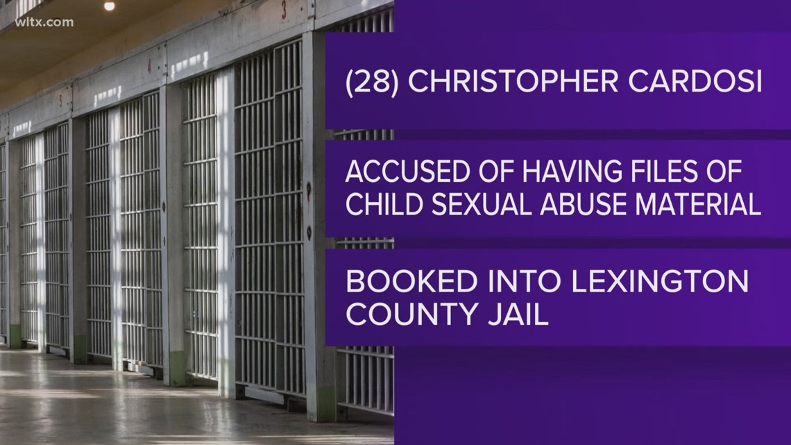 Lexington man arrested, facing charged connected to child sexual ...