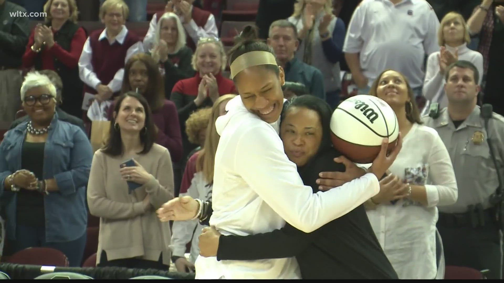 Sunday March 17 the Gamecock women's basketball team is asking fans to come to the Colonial Life Arena to watch the NCAA selection show with them.  Its free.