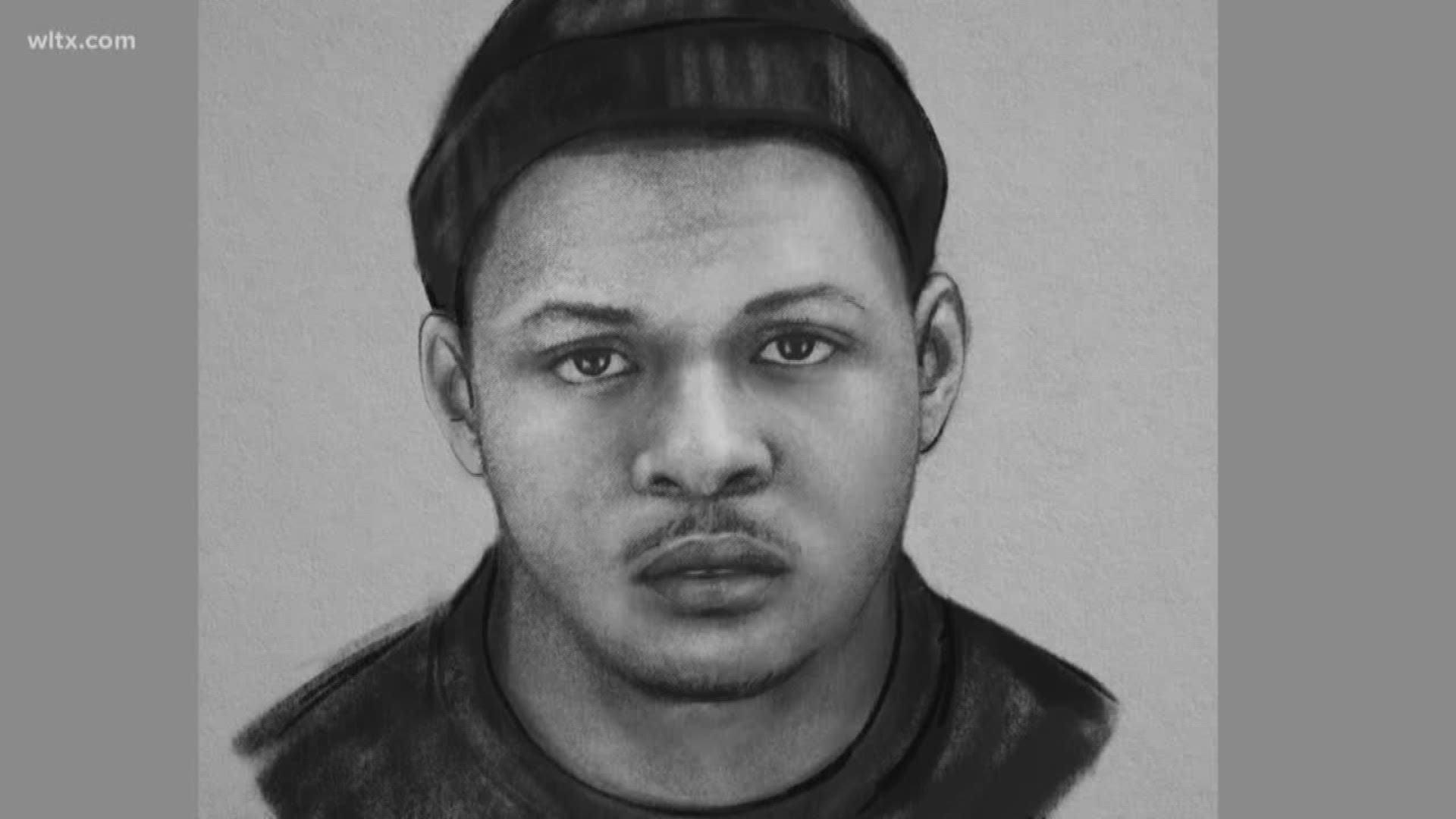 Columbia Police released the sketch of a suspect they are looking for following a murder at an apartment complex.