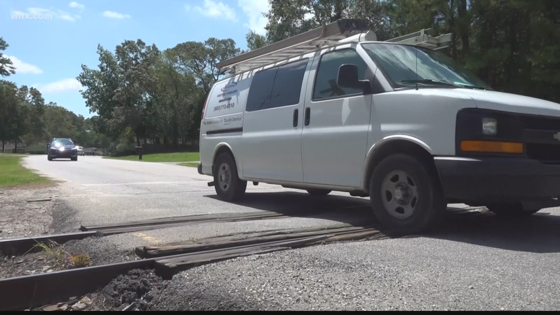 Residents in Sumter are concerned about a deteriorating railroad track that causing issues for drivers.