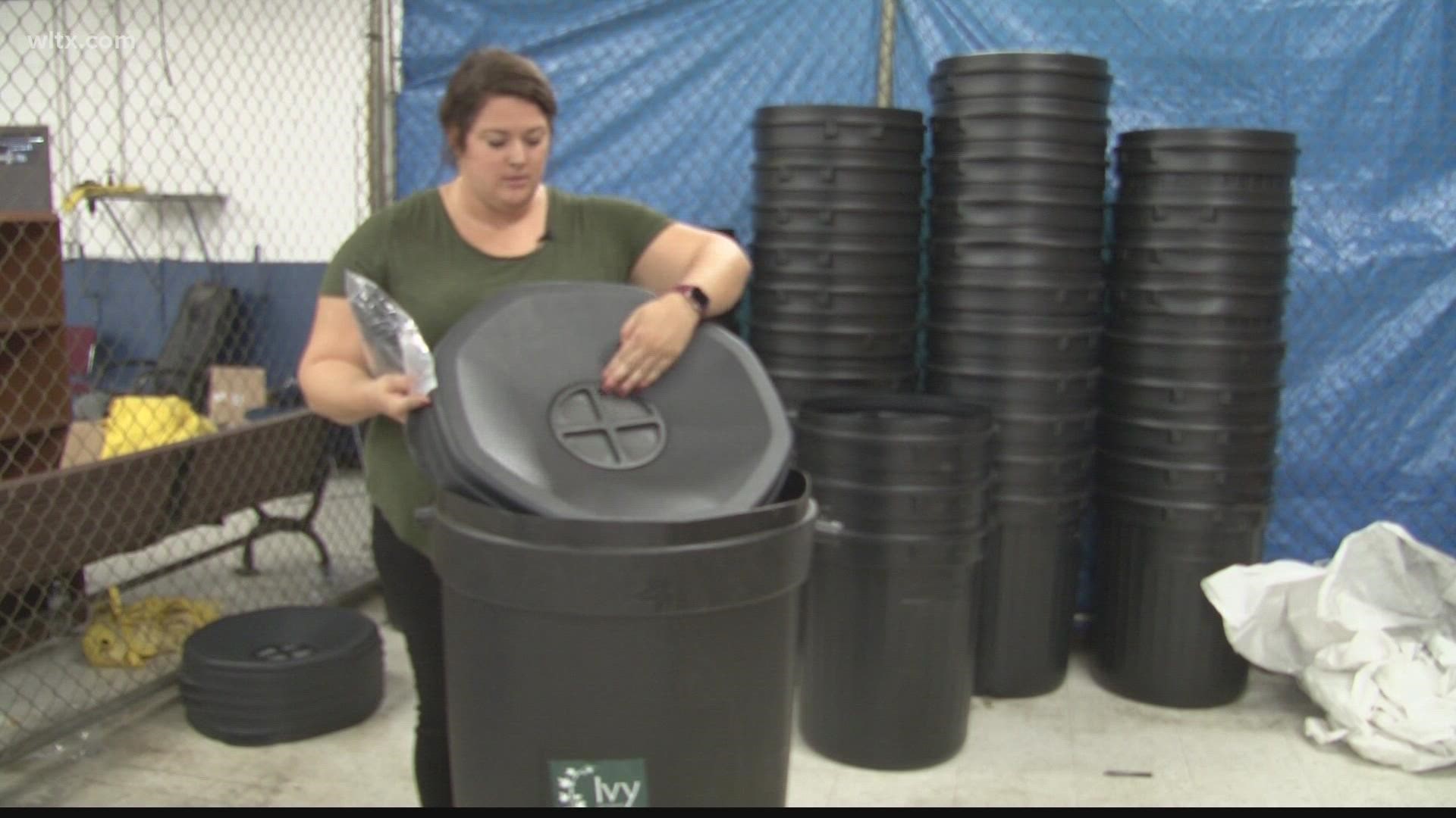 Residents of Columbia and Richland County can buy their own composter and rain water collector through a program that offers them at a discount.