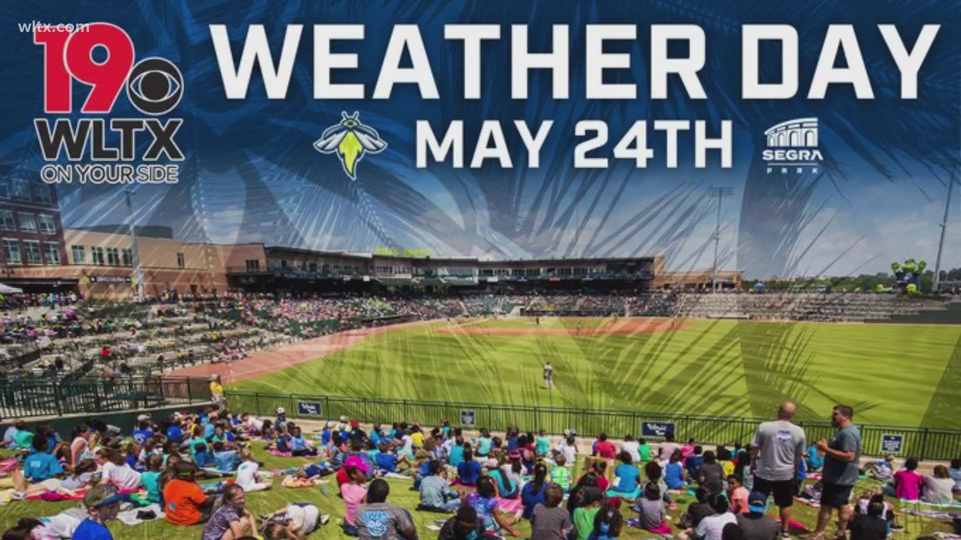 Before the Fireflies game, students will be able to learn more about weather from our meteorologists.