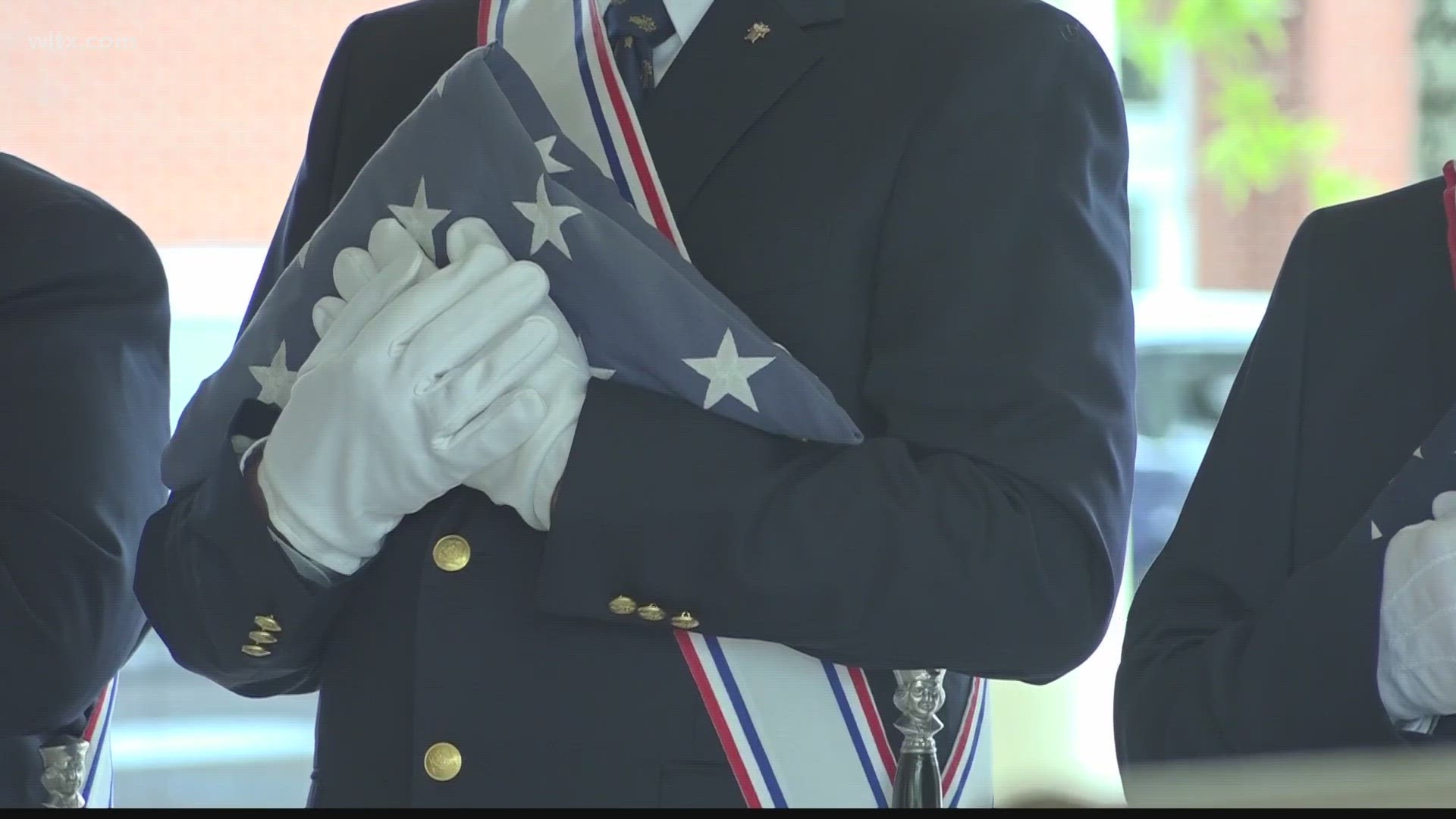 One local group held a flag retirement ceremony as a way to properly dispose of a flag.