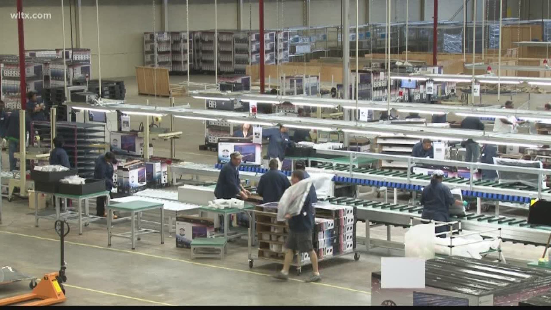 The July 6 tariffs may lead to layoffs at a Element Electronics in Winnsboro.  