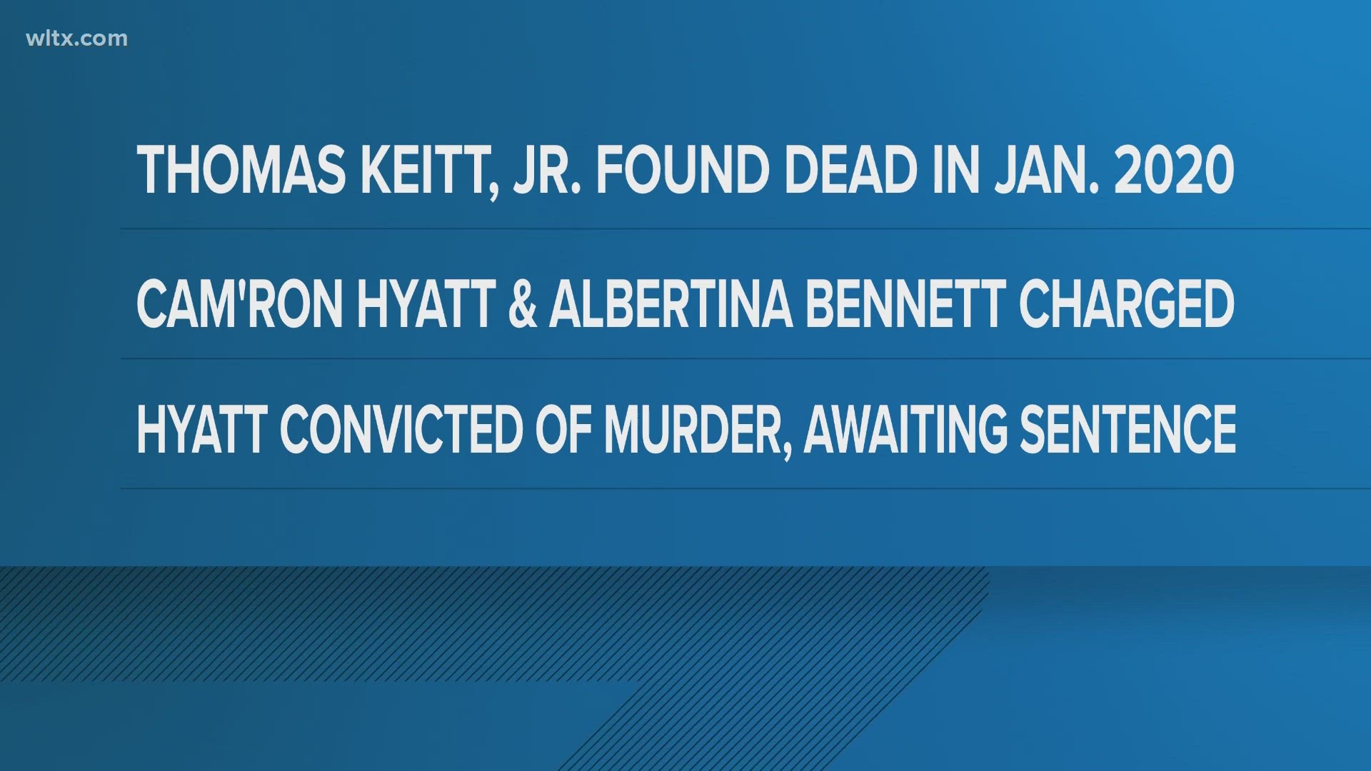 Cameron Hyatt, 21, was convicted of killing Thomas Keitt Jr., 55.