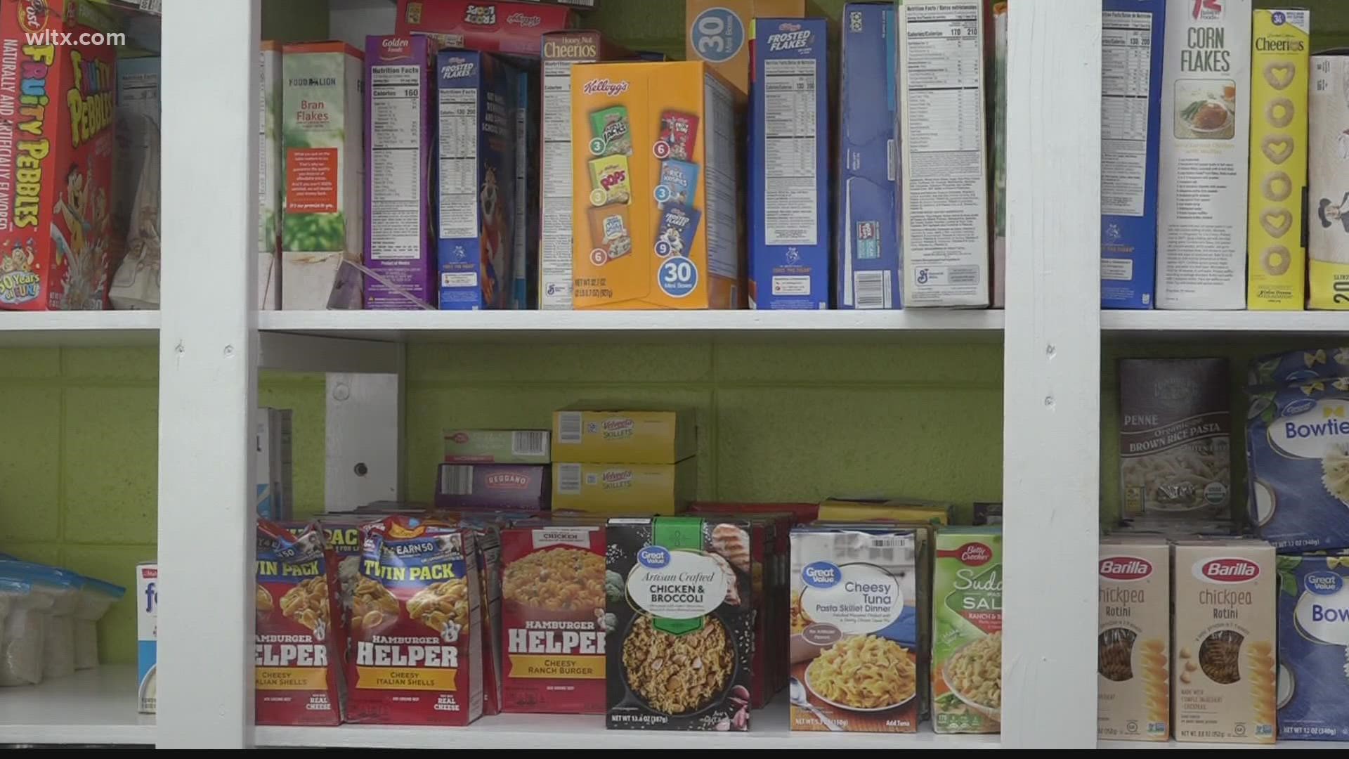 Local church volunteers are helping to feed people one box at a time.