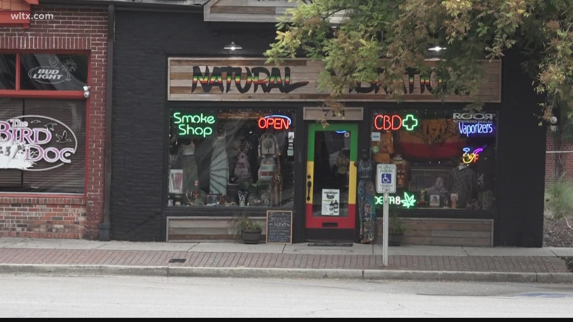Currently there are six smoke shops in the Five Points area.
