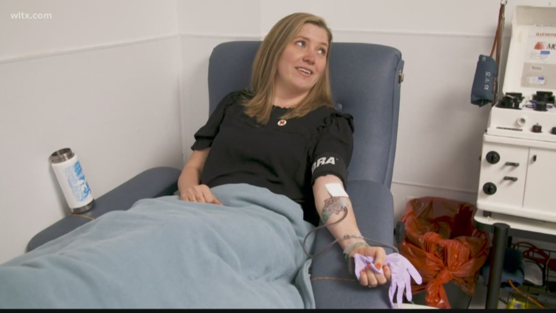 The COVID-19 virus is creating an impact on blood donations with some blood drives being canceled.