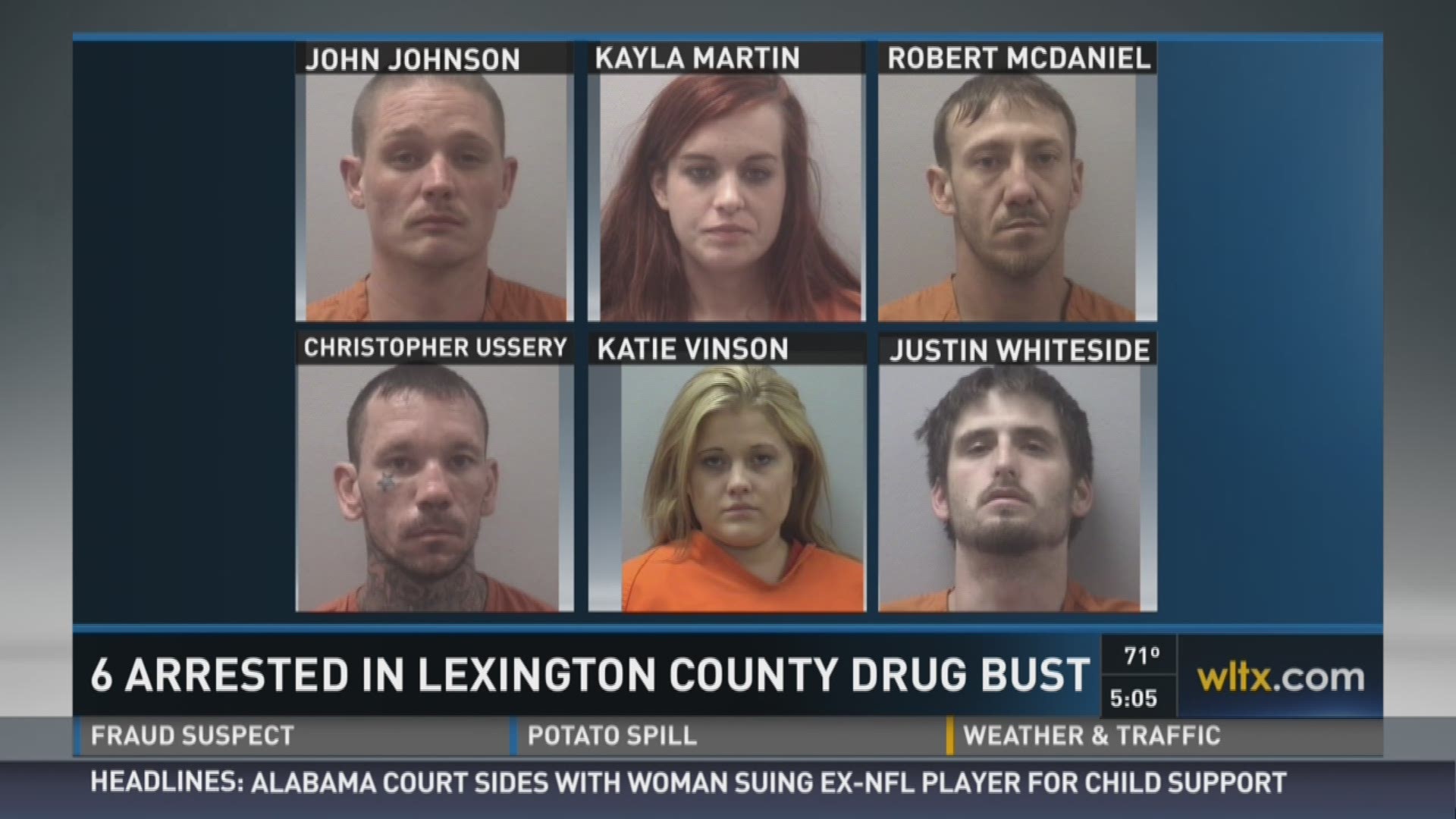 Lexington Deputies Arrest Six People In Drug Bust