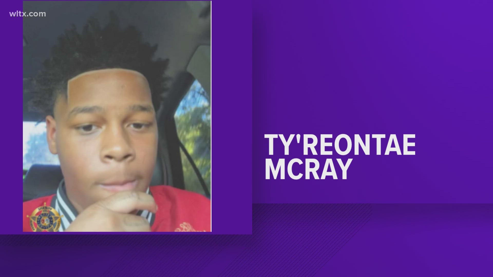 Tyreontae McCray, 15 was last seen at his home on Belmont Drive Saturday night.