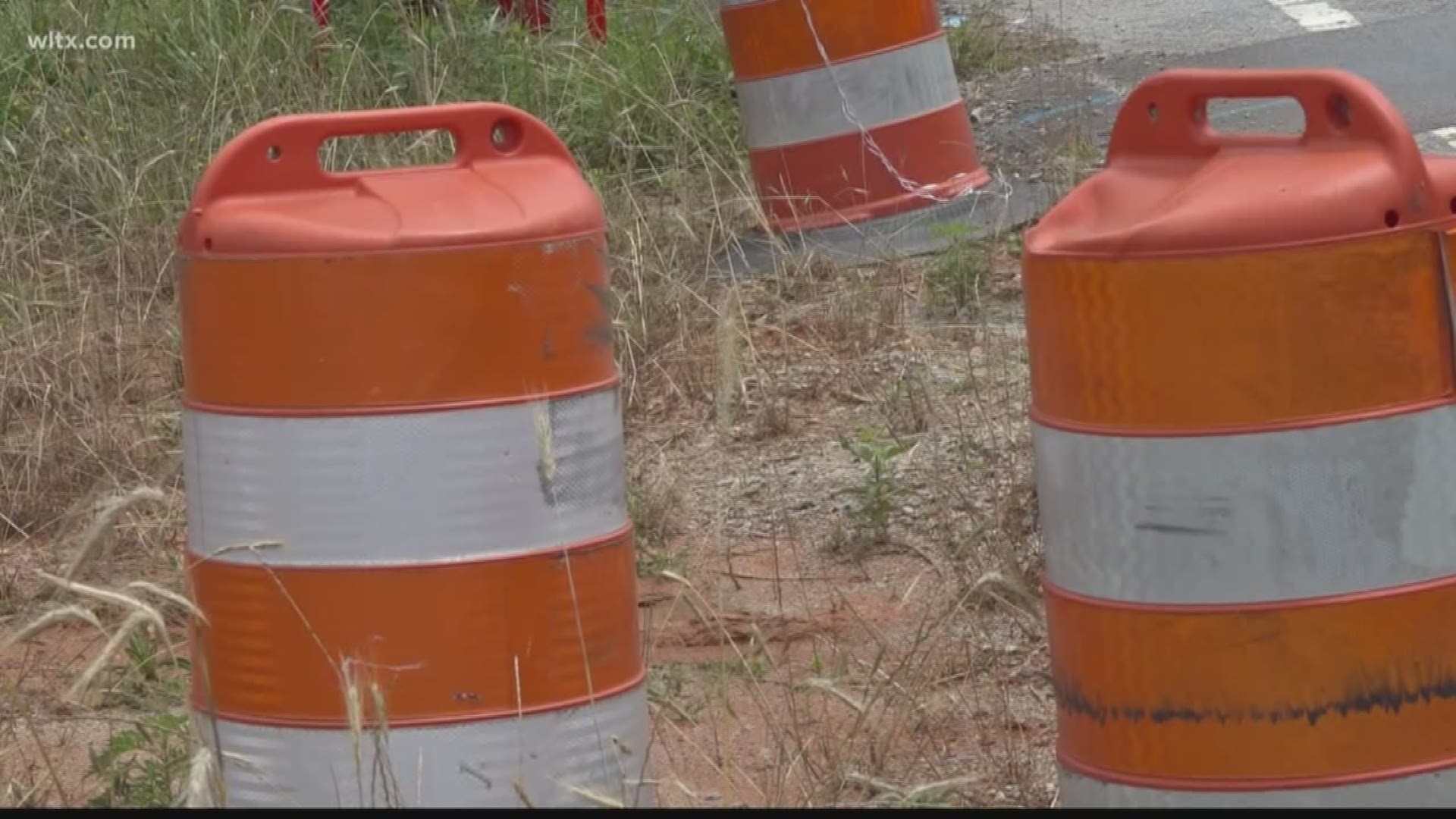 What's going on with the construction on Dutch Fork and Johnson Marina road?