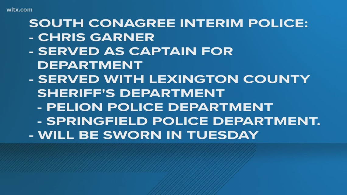 New Police Chief in South Congaree | wltx.com