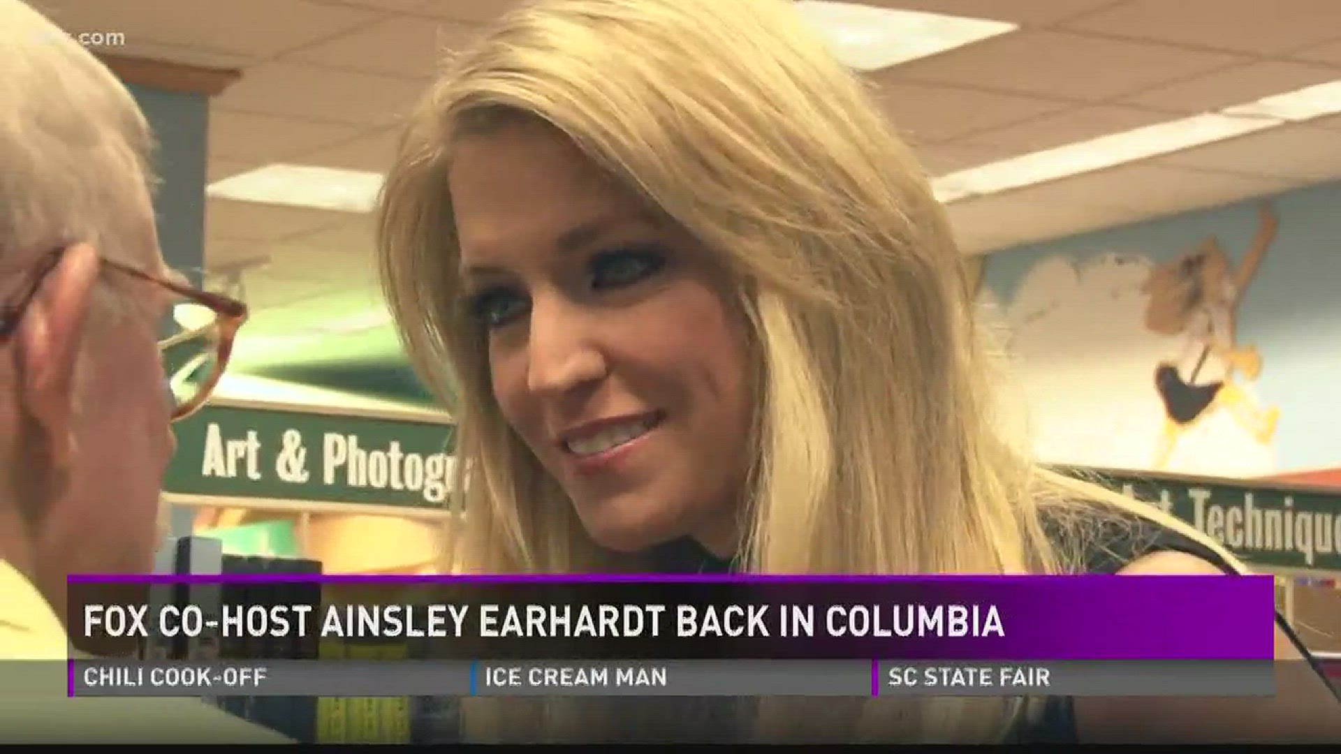 Ainsley Earhardt Holds Book Signing