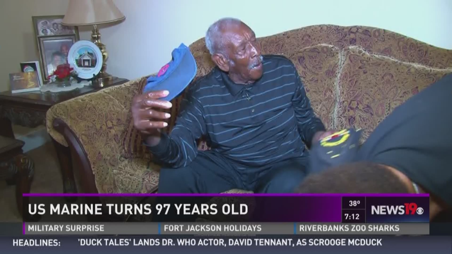 US Marine turns 97 and talks about his experience