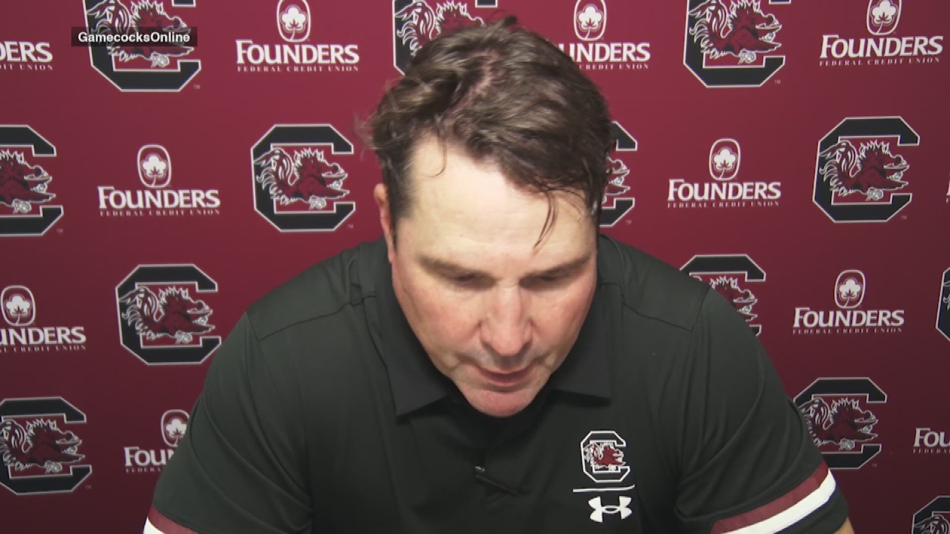 South Carolina head football coach Will Muschamp discusses the 31-27 loss to Tennessee.