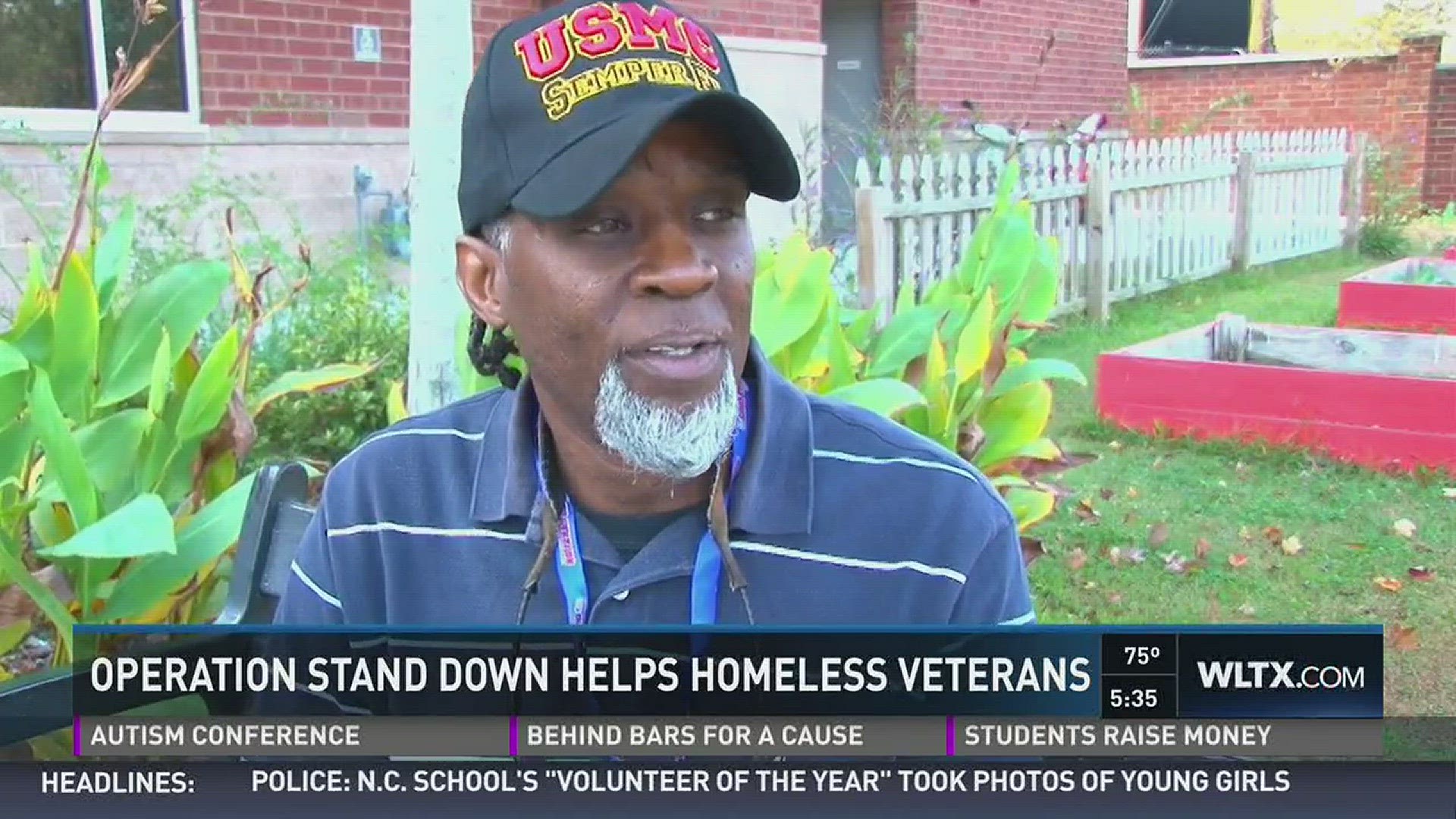 Lana Harris shows the efforts to get homeless veterans back on their feet.